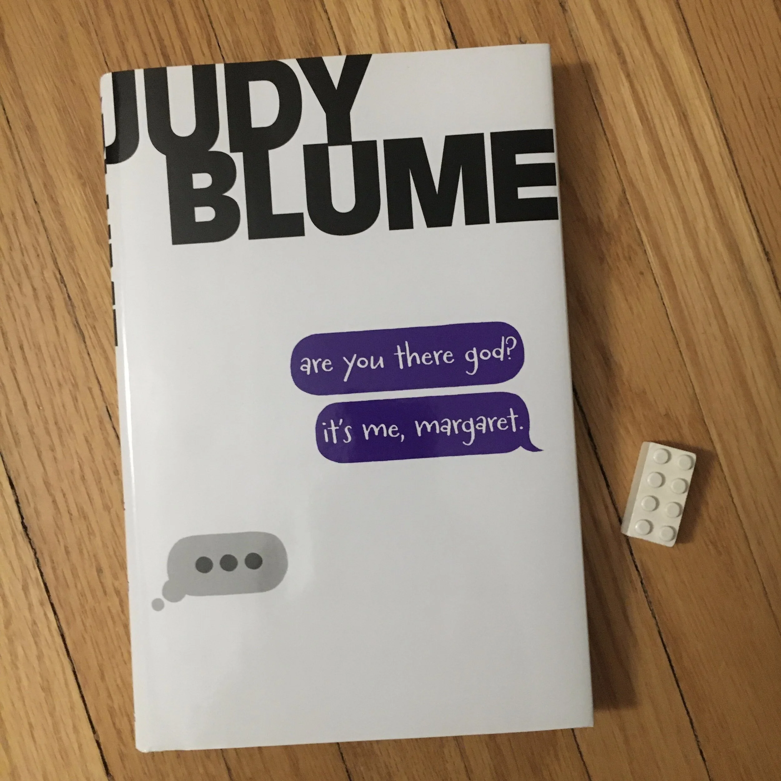 Are you there God? It’s me, Margaret by Judy Blume.