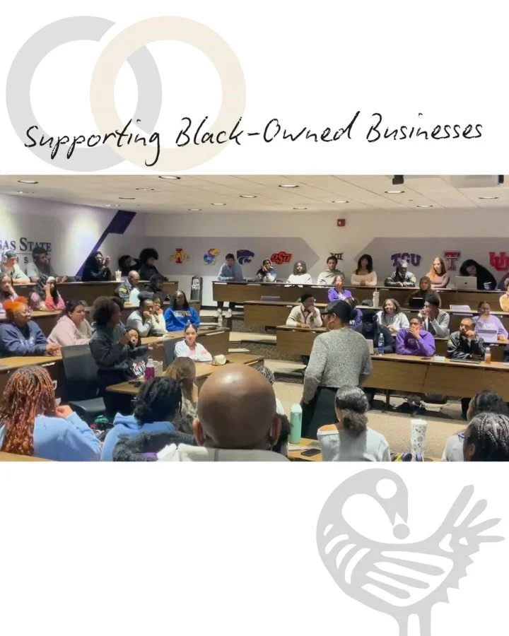 &ldquo;To know where we&rsquo;re going, we must understand where we&rsquo;ve been.&rdquo; 🖤✨
We had a powerful time with K-State&rsquo;s BSU diving deep into the Black dollar, collective economics, and the mindset shifts needed to build generational
