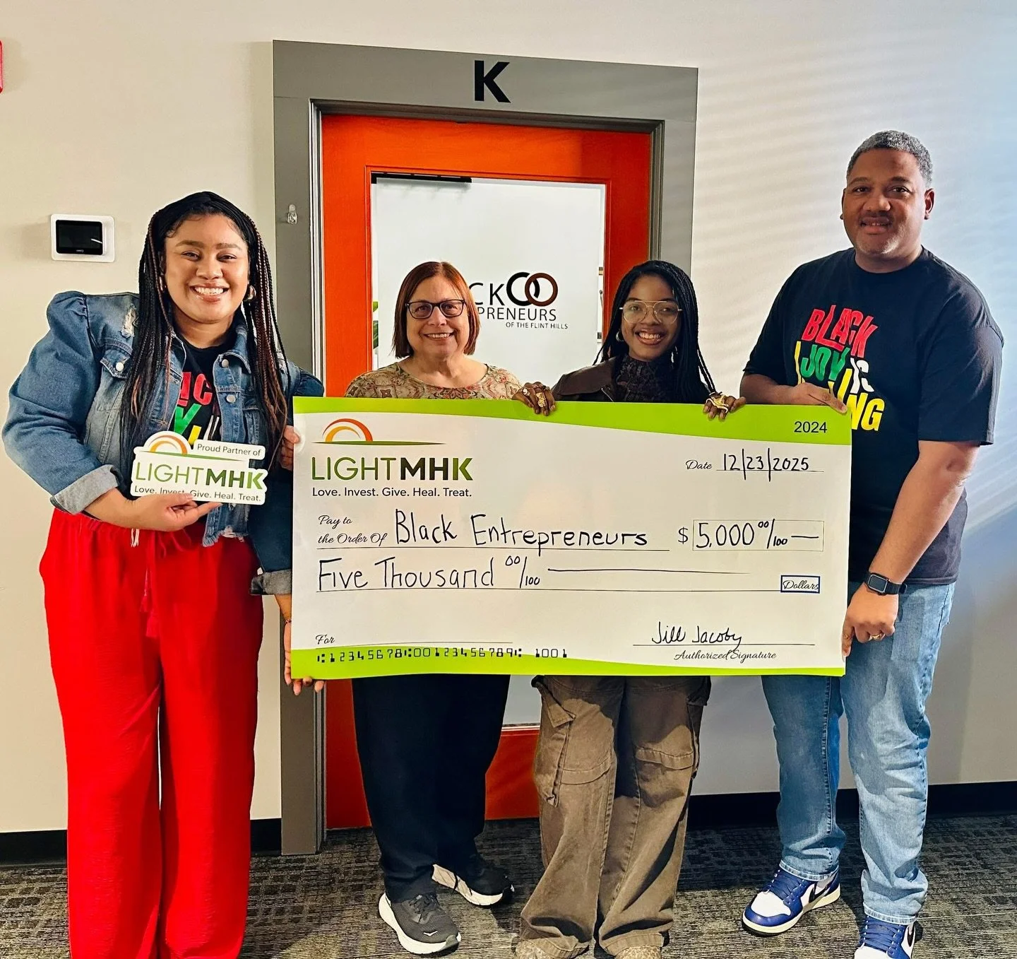 ✨We&rsquo;re honored to share that Lightmhk has joined us as a community partner with a $5,000 sponsorship to expand our Black Joy in Healing initiative!

This investment helps us uplift mental wellness in the Flint Hills by reducing stigma, increasi