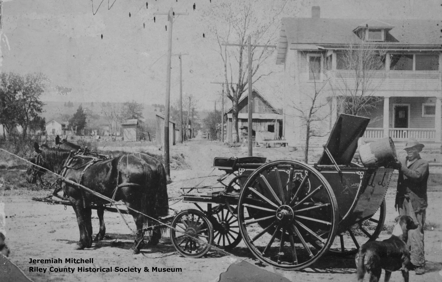 His horses dug the foundation of a church.
More than a century later, that same church is being transformed into a cultural center focused on black entrepreneurship.
He was Manhattan, Kansas&rsquo;s first recorded Black business owner.

His name was 