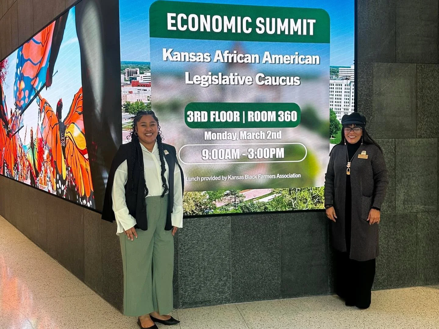 BEFH leadership joined state and regional leaders in Topeka for the Kansas Black Entrepreneurs &amp; Farmers Economic Summit.

BEFH Executive Director Sheila Ellis-Glasper and BEFH Business Coach &amp; Kansas African American Affairs Commission Commi