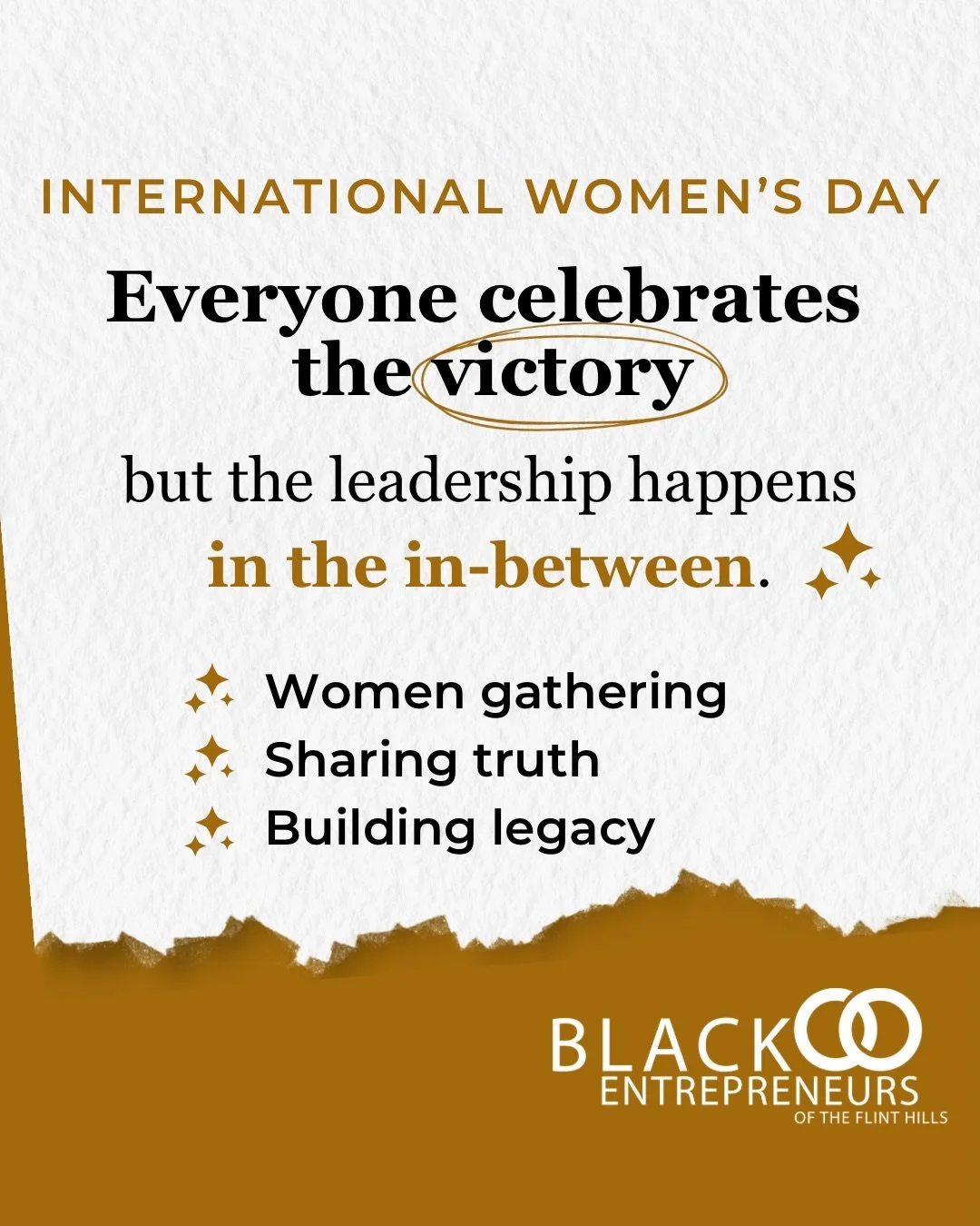 This week, we witnessed Women&rsquo;s History happening in real time.
Across two gatherings &mdash; Vision to Victory at Drinks &amp; Thinks and the Leading Begins Within Warrior Women - SisterCircle &mdash; women came together to reflect, share wisd