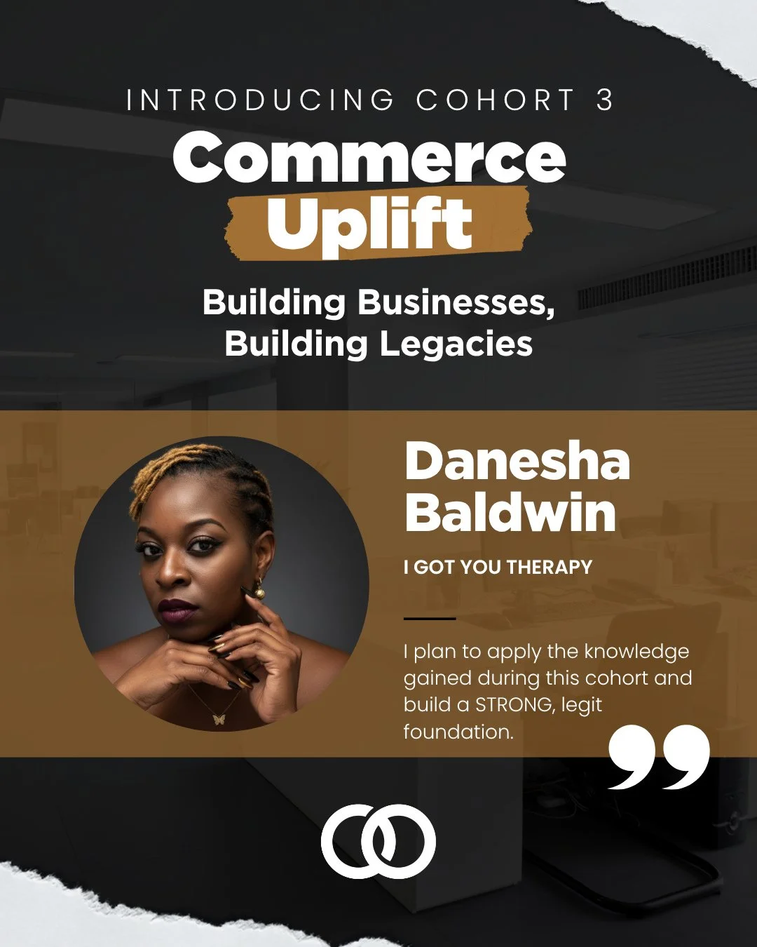 Nobody&rsquo;s got you the way our next entrepreneur does! 🤎⁠
⁠
Meet Danesha Baldwin, LMSW, owner of I Got You Therapy!⁠
⁠
For the past 10 years, Danesha has supported active duty service members, military families, and veterans through her work in 