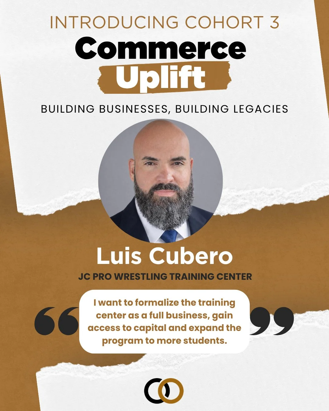 You probably wouldn't want to pick a fight with our next entrepreneur... (just kidding!) 😉⁠
⁠
Meet Luis Cubero of JC Pro Wrestling Training Center!⁠
⁠
Luis is a veteran who brings more than 25 years of professional wrestling and coaching experience 