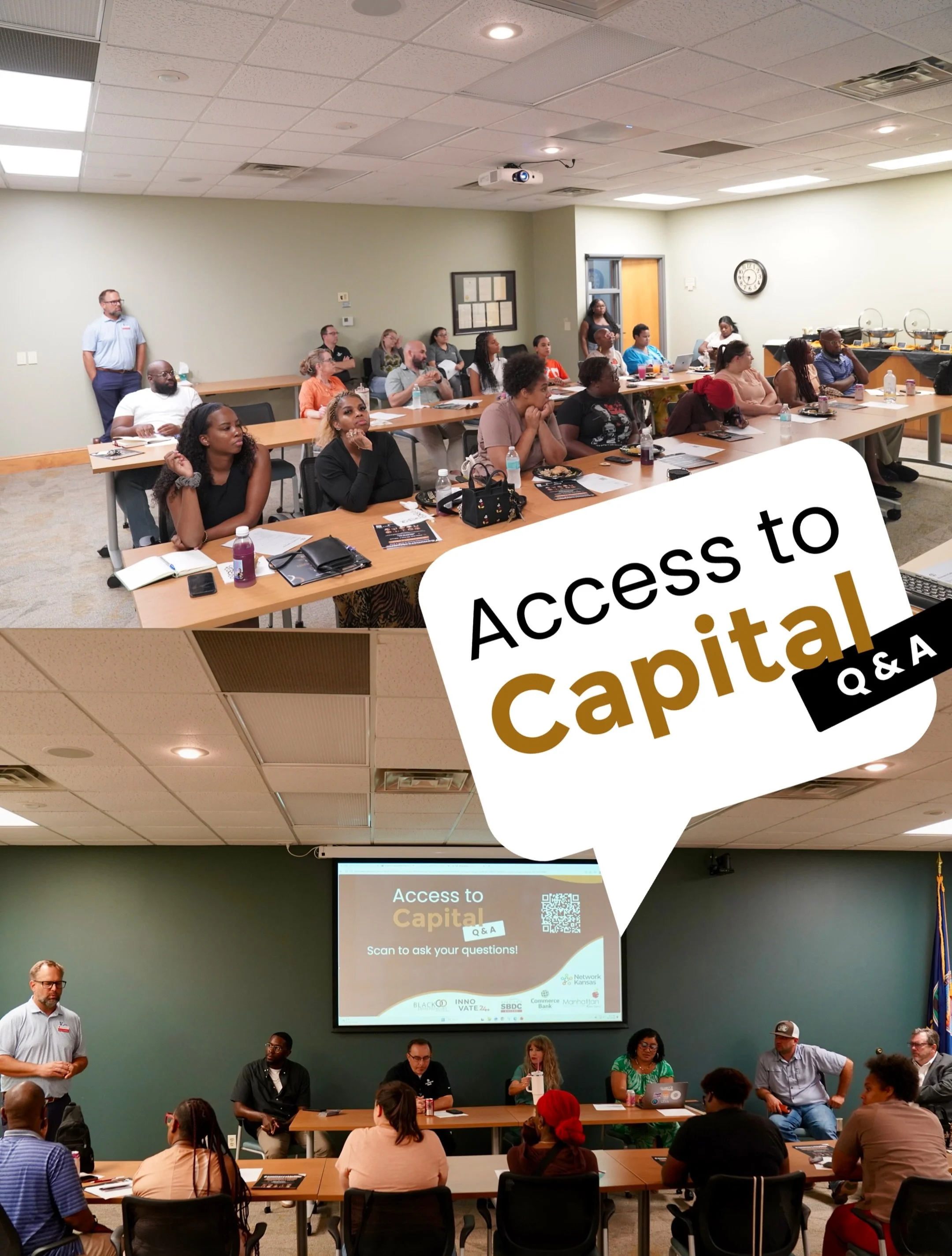 💰 ACCESS TO CAPITAL starts with being CAPITAL READY.

What an incredible turnout for our annual Access to Capital event!

Entrepreneurs and aspiring entrepreneurs came ready to learn, ask questions, and better understand what it really takes to acce