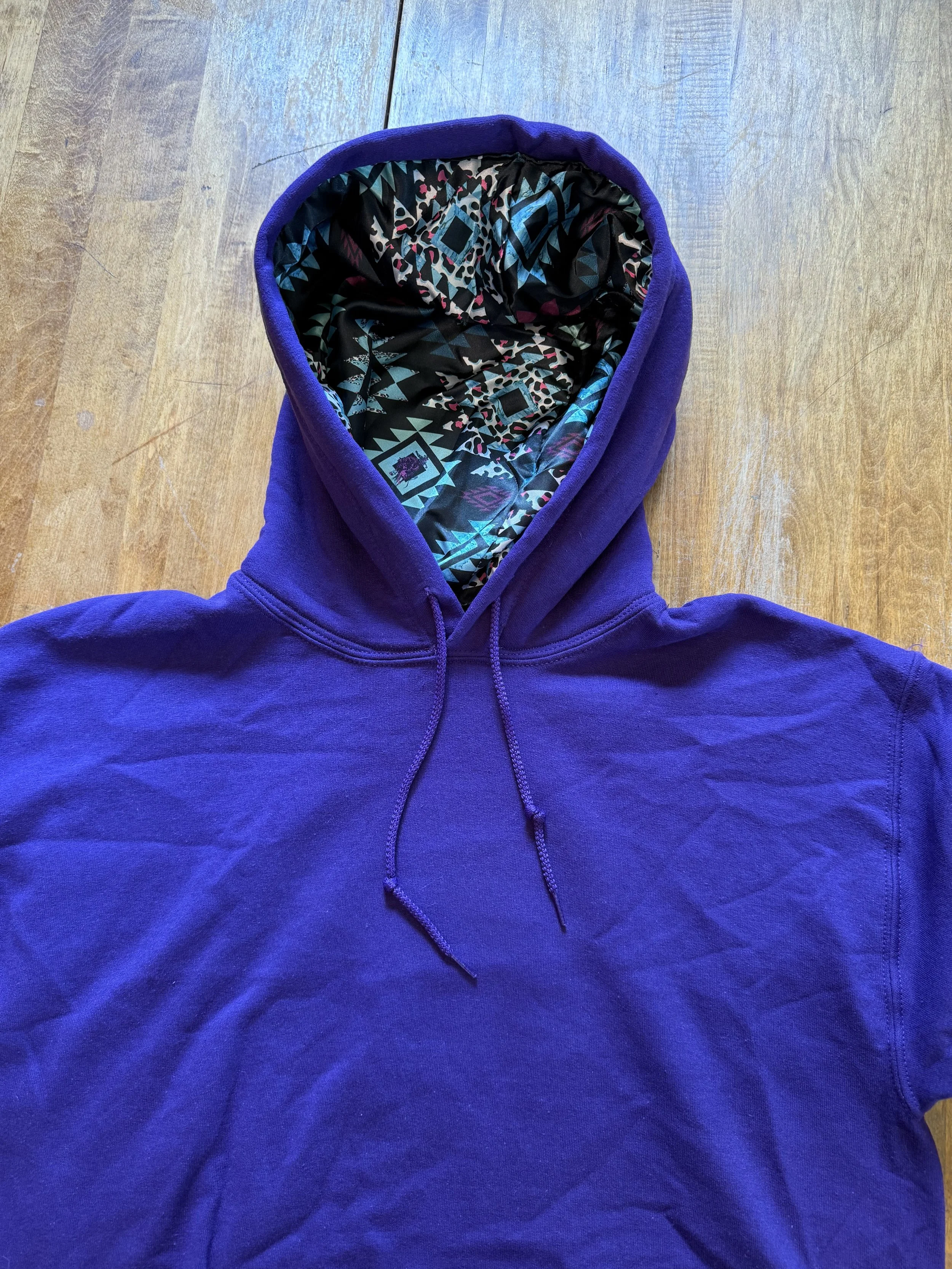 Medium - Plush Purple Aztec