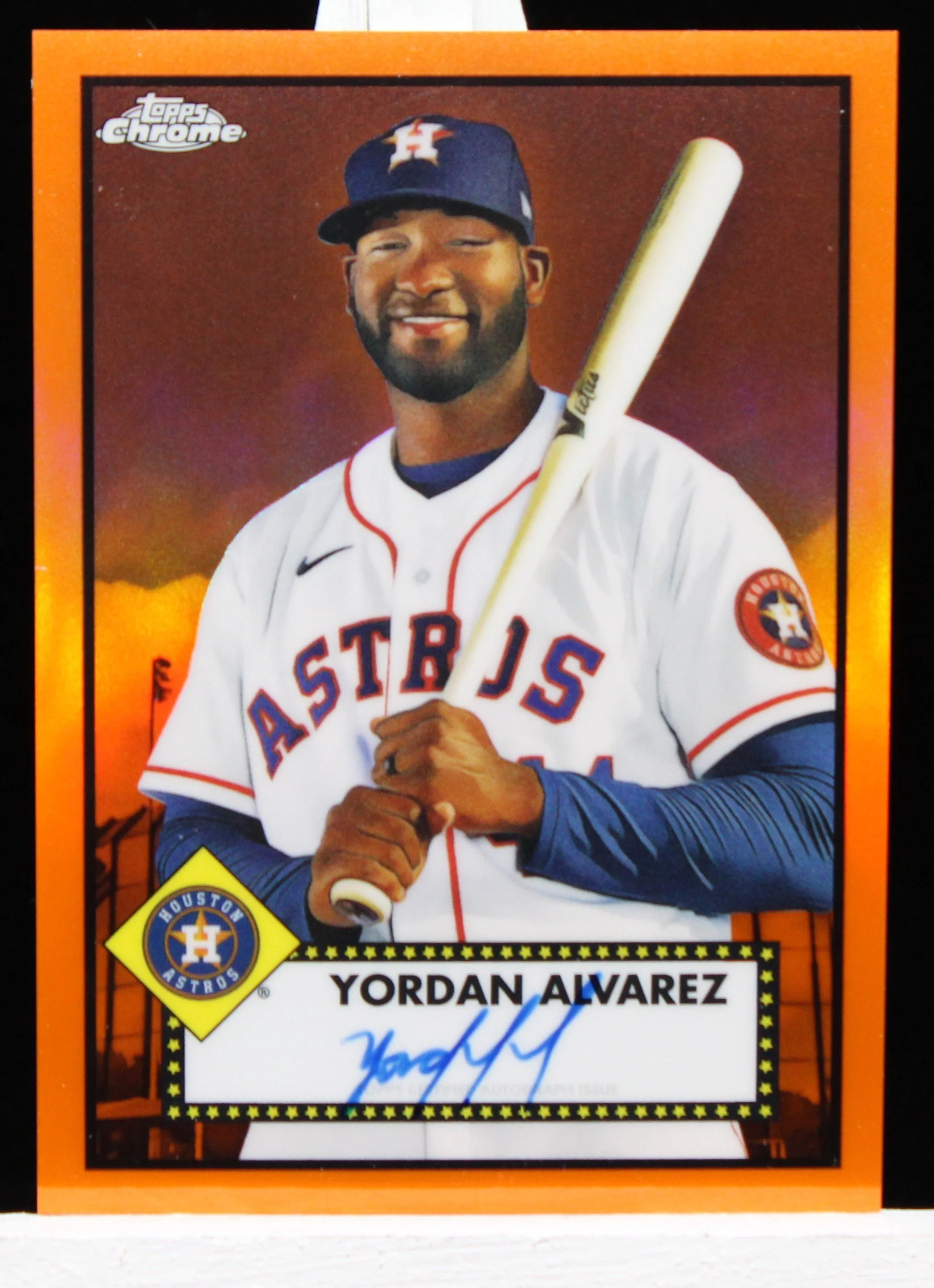 Yordan Alvarez TCPA 2021 Auto Orange F.JPG