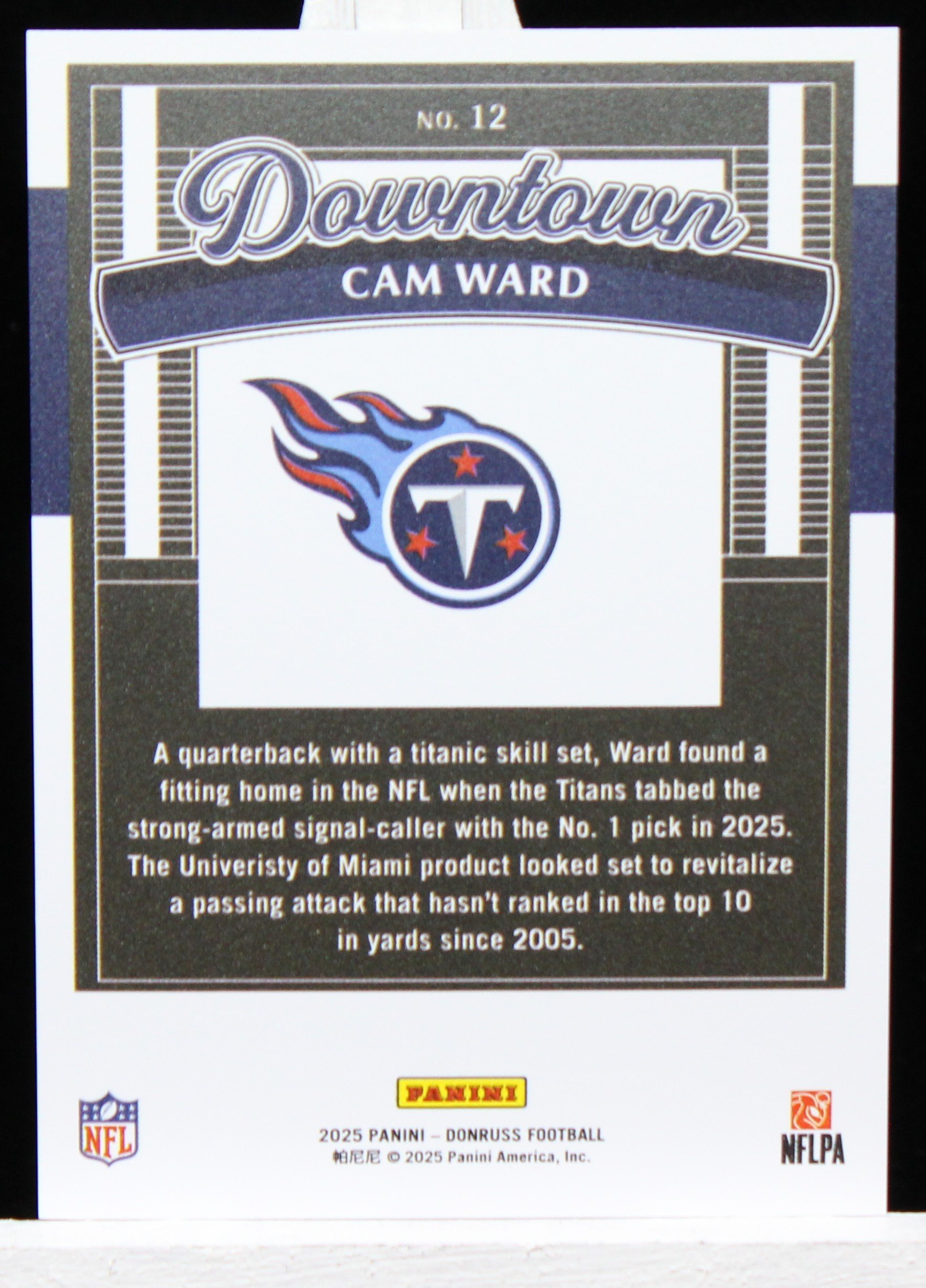Cam Ward Donruss Downtown RC B.JPG