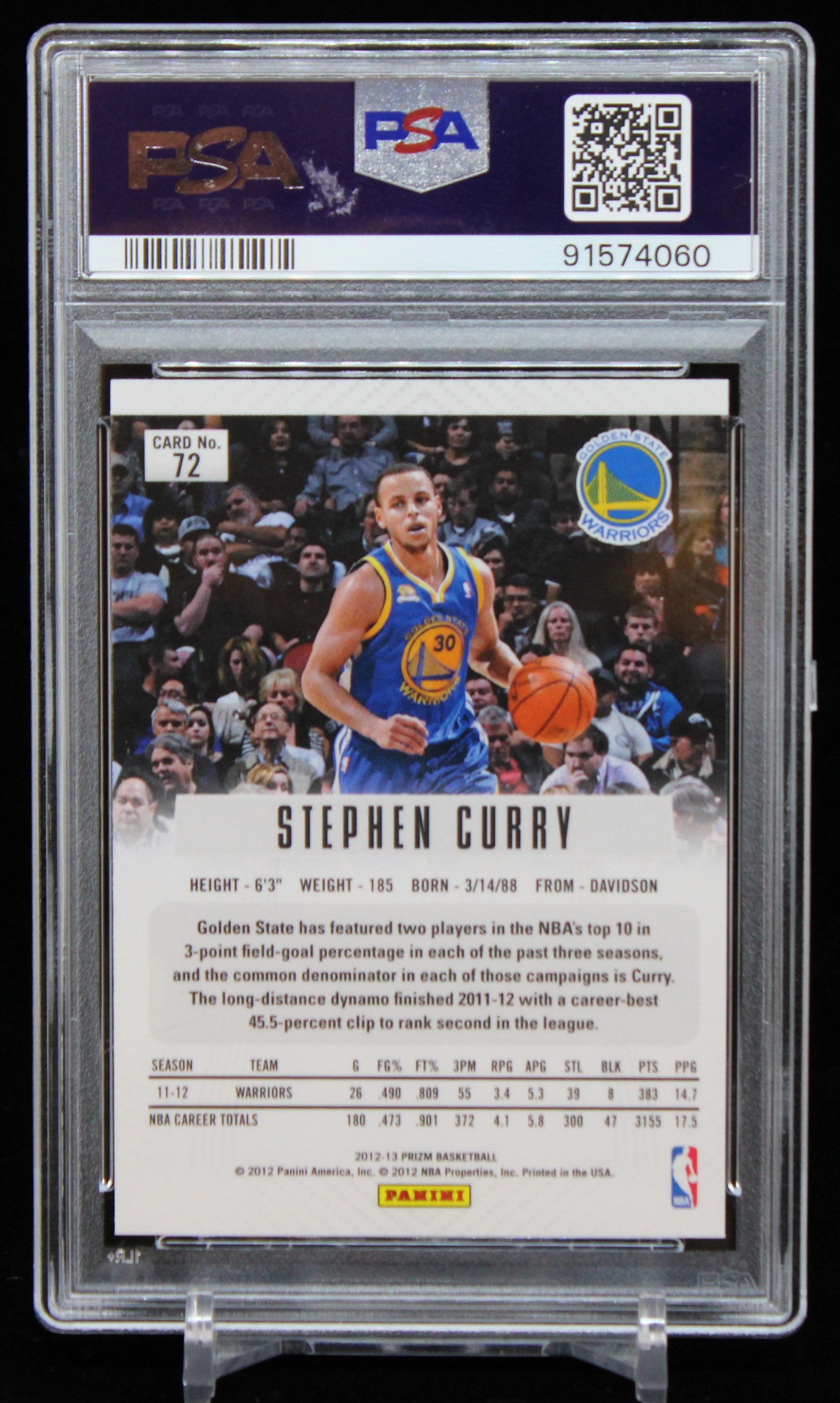 Stephen Curry Prizm 2012 Base PSA 10 B.JPG