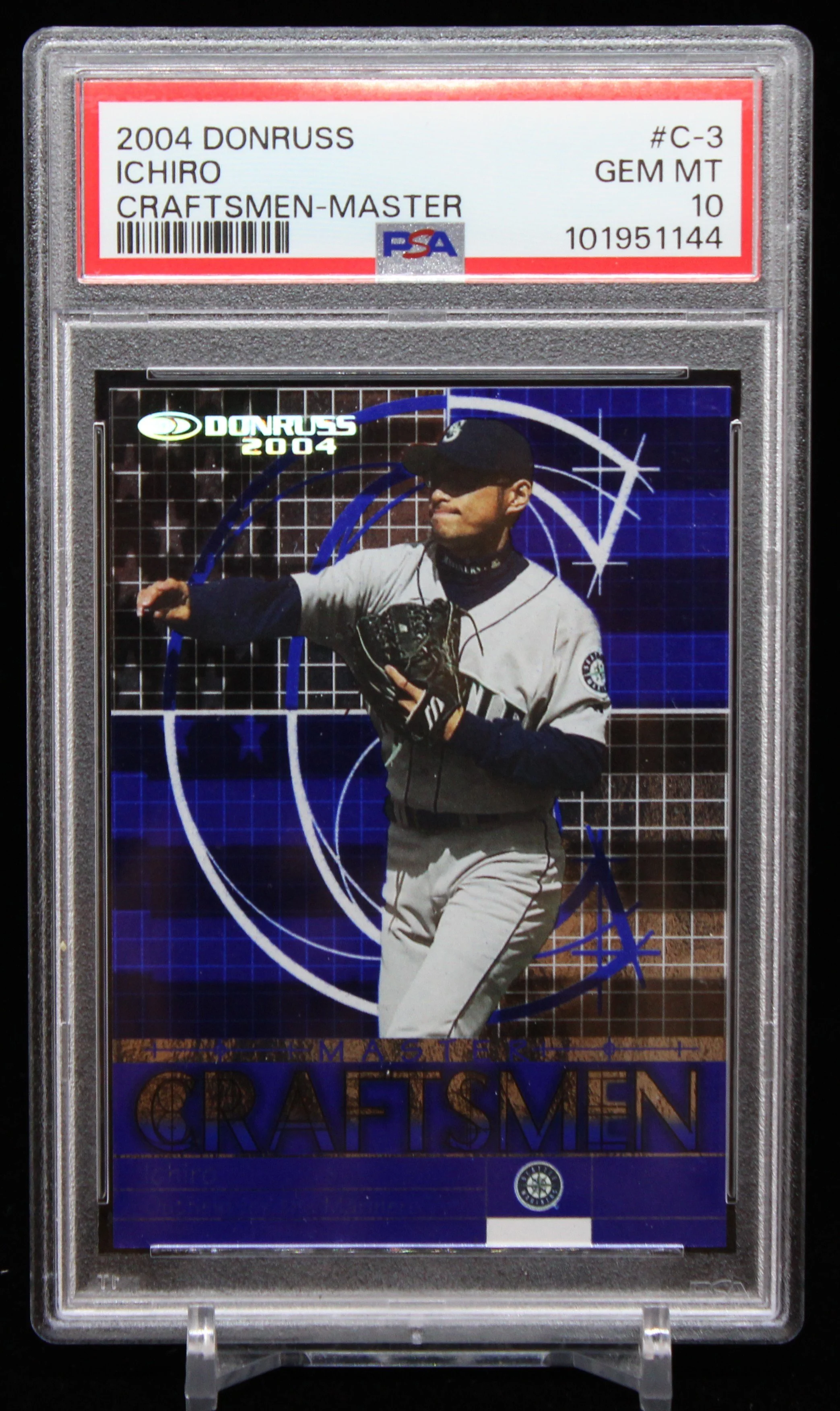 Ichiro Donruss 2004 Craftsmen Master PSA 10 F.JPG