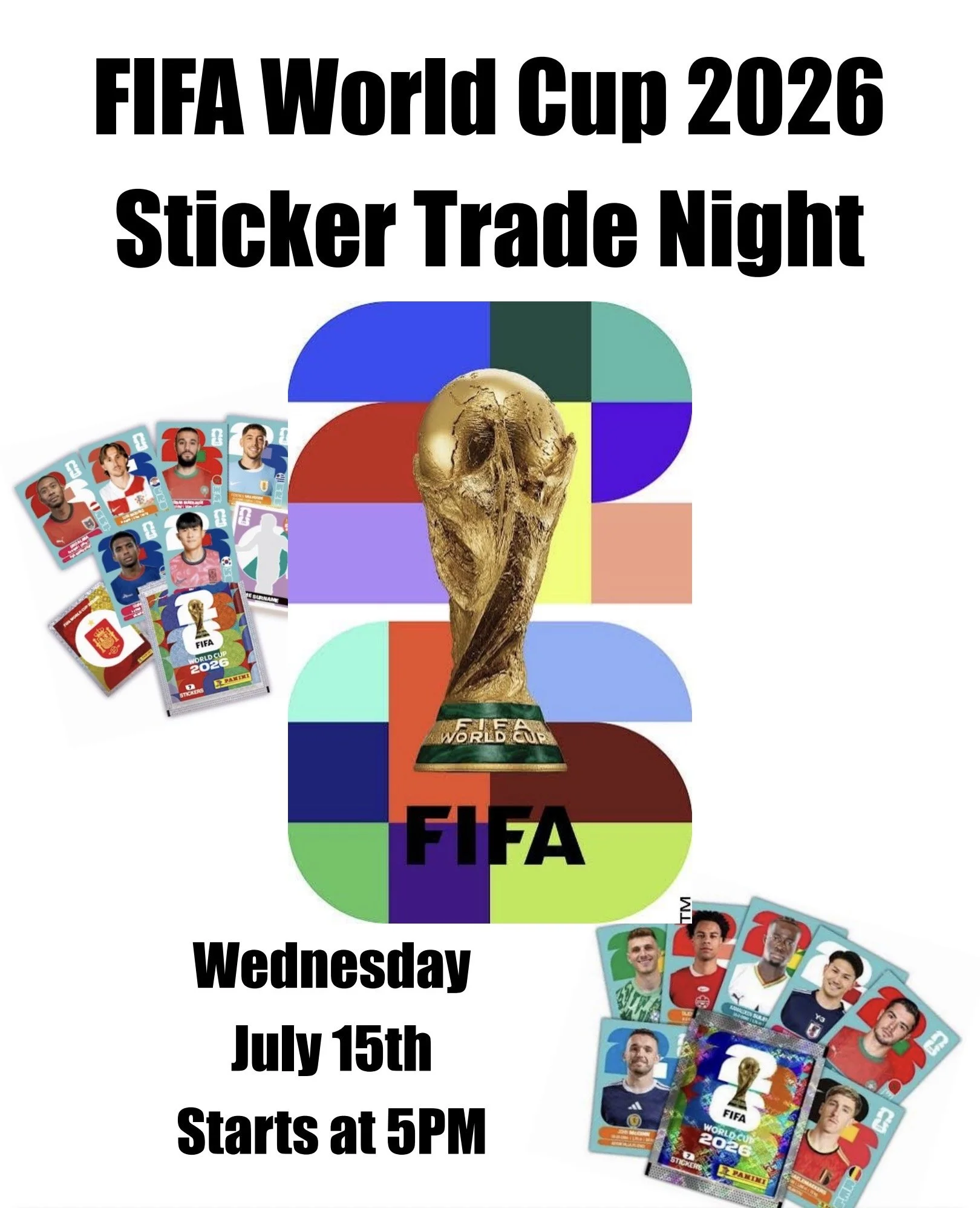 World Cup Sticker TRADE NIGHT!