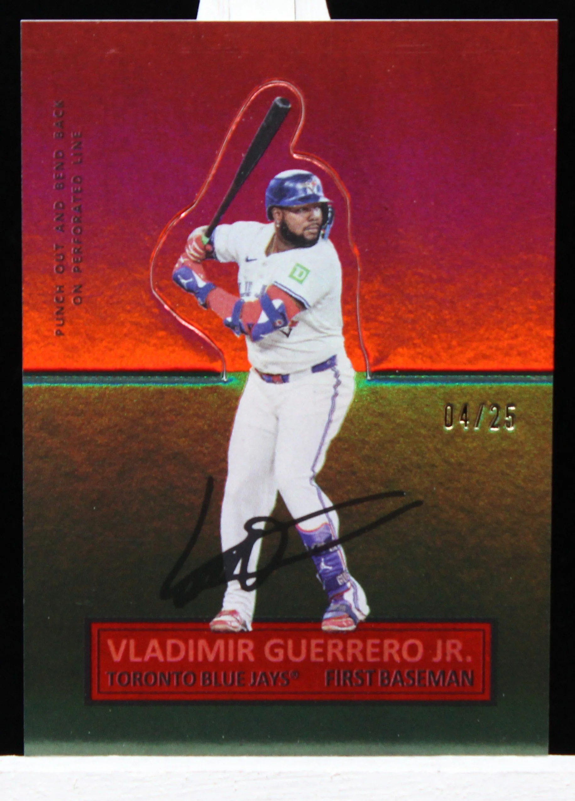 Vladdy Guerrero Jr Archives 2025 Stand-Ups Red Foil F.JPG
