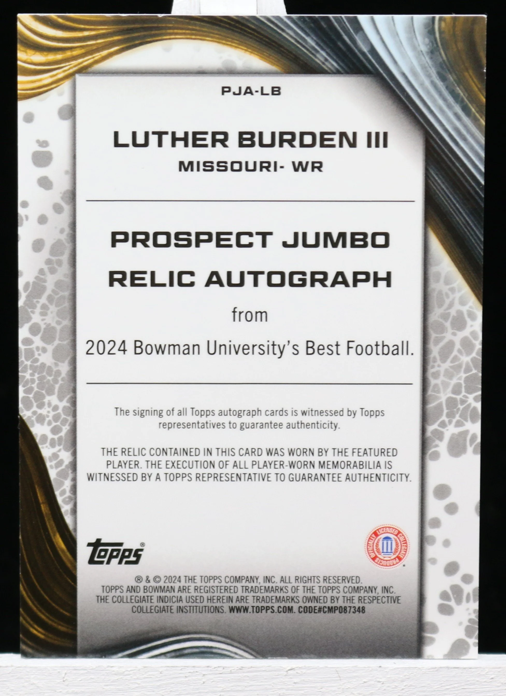 Luther Burden BowBestU Prosp Patch Auto Orange B.JPG