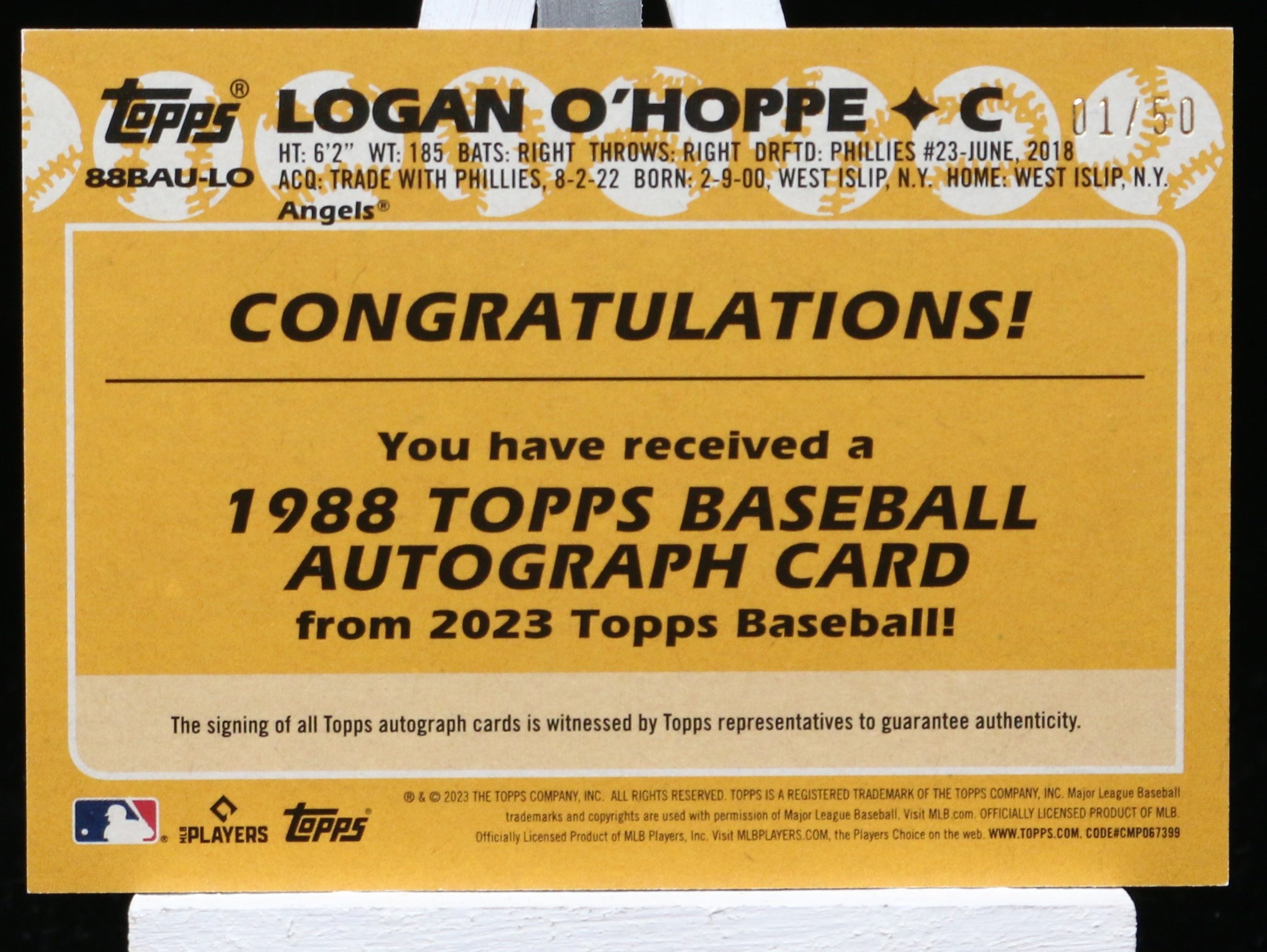 Logan O'Hoppe Update 1988 Auto RC Gold B.JPG