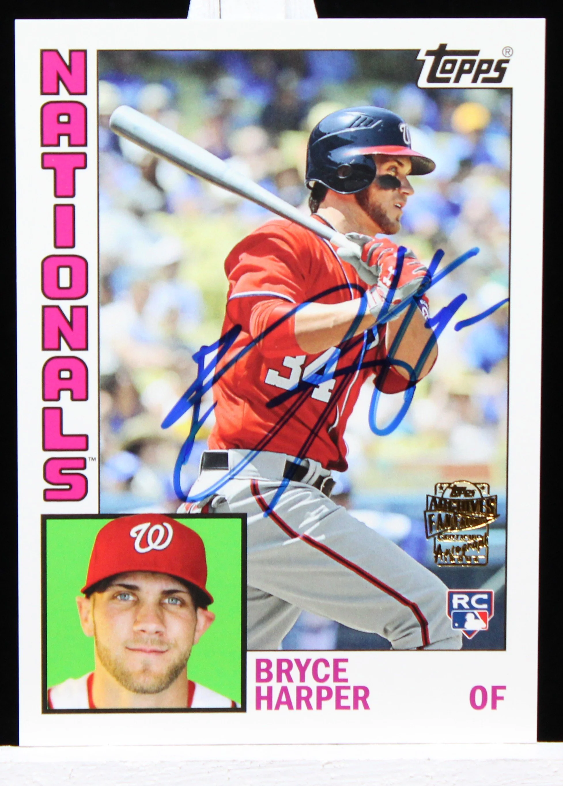 2012 Topps Archives Bryce Harper Fan Favorites Autographs RC #FFA-BHA