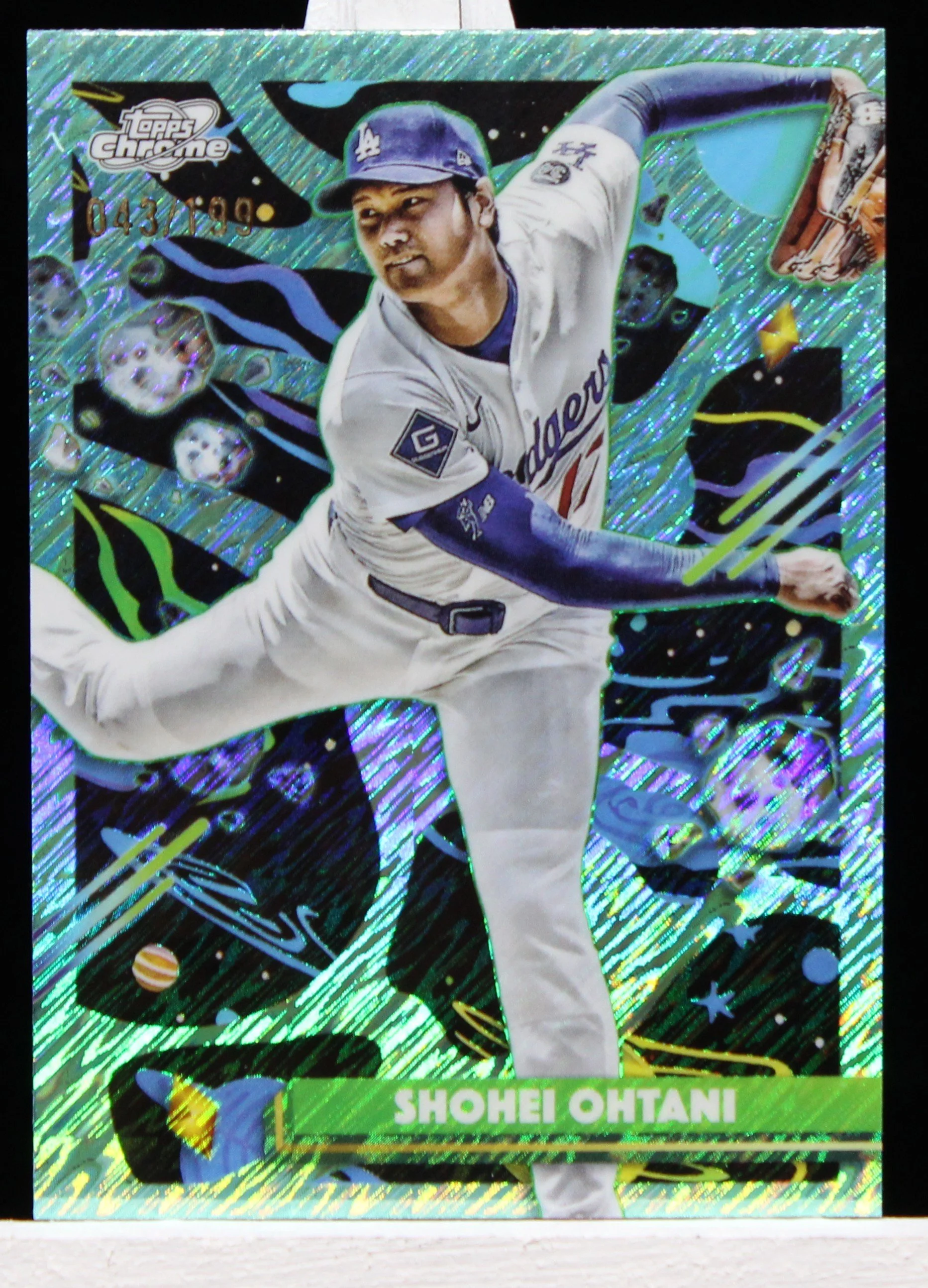 Ohtani Cosmic Chrome 2025 Base Aqua Equinox F.JPG