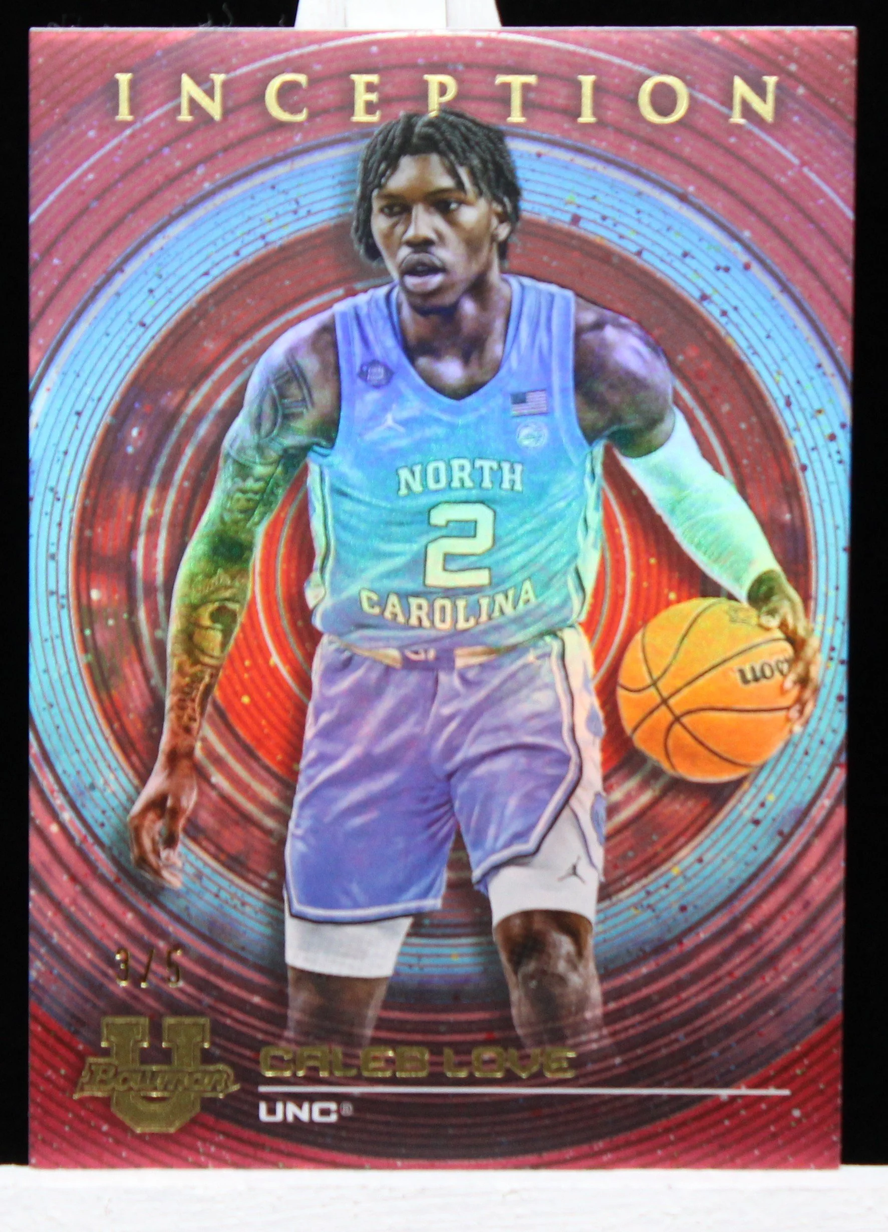 Caleb Love BowU Inception 2023 Base Red F.JPG