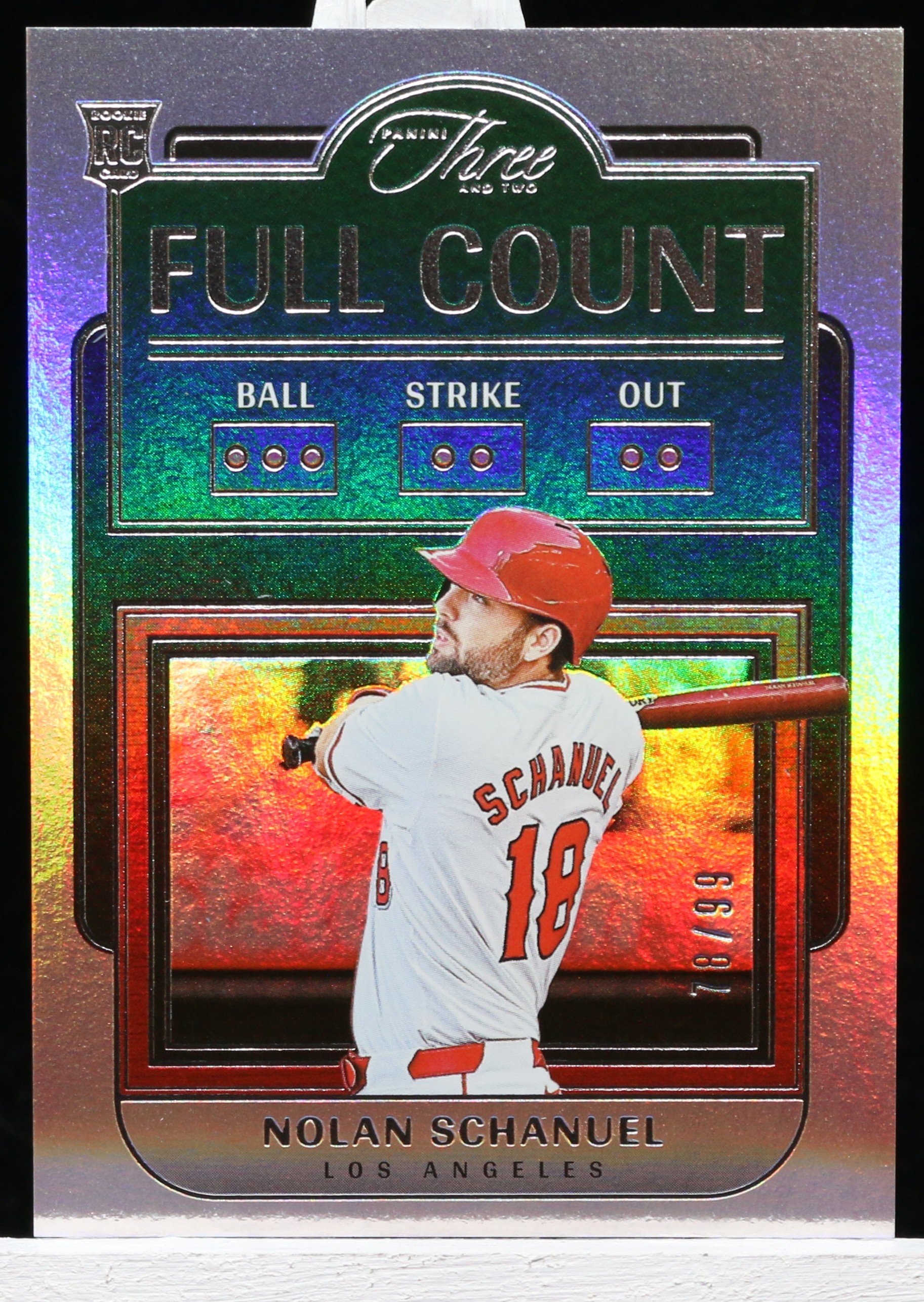 2024 Panini Three & Two Nolan Schanuel Full Count RC #23