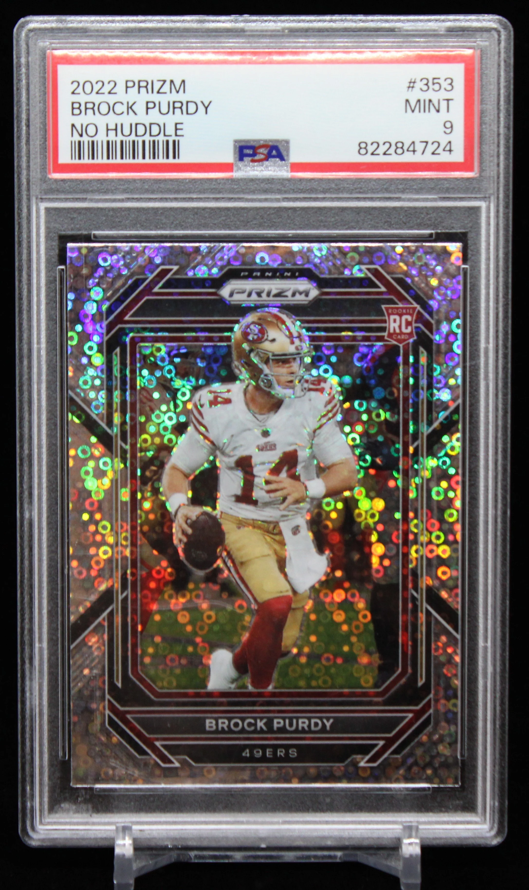 Brock Purdy Prizm RC No Huddle PSA 9 F.JPG