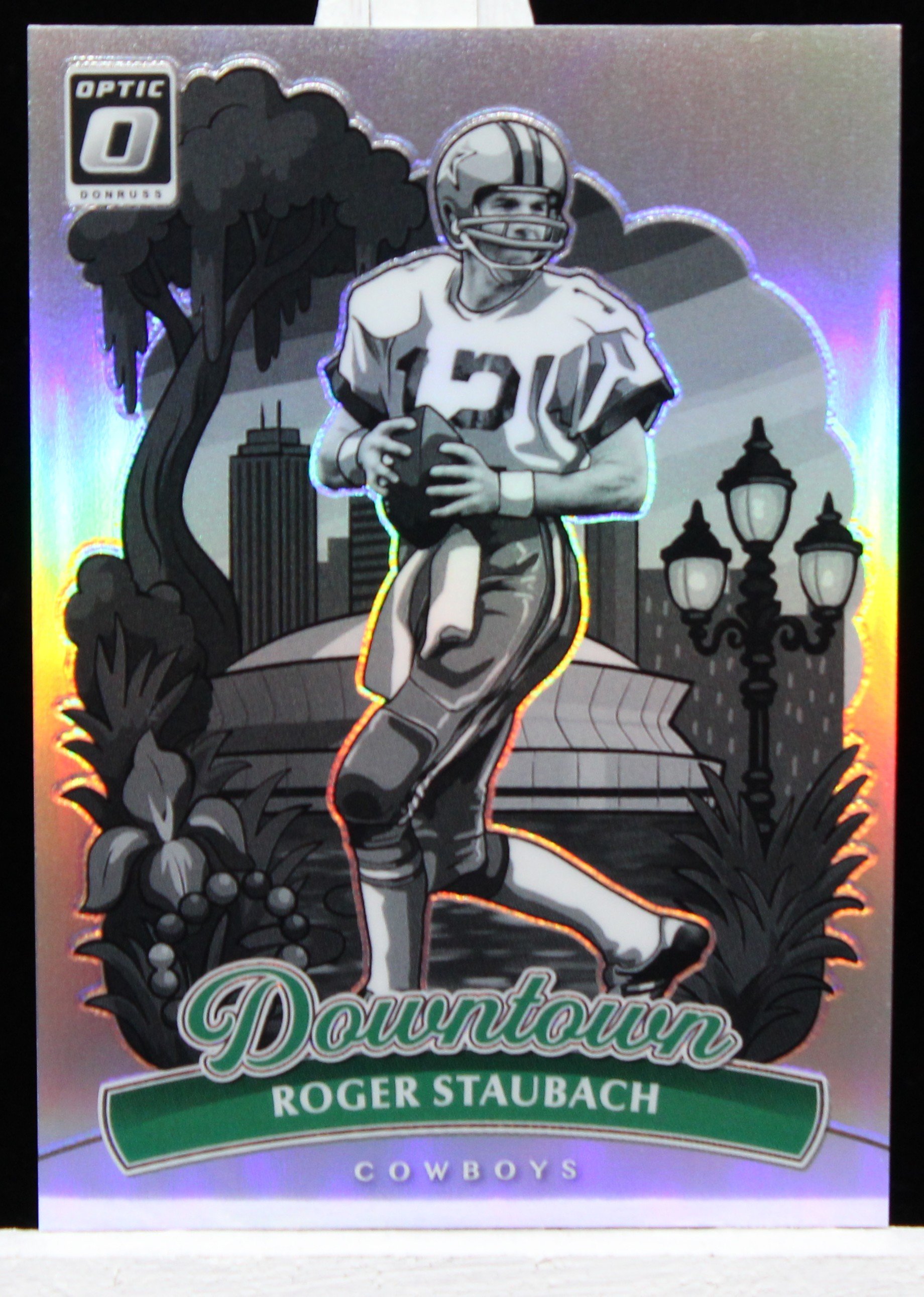 2025 Panini Donruss Optic Roger Staubach Downtown Legends #3