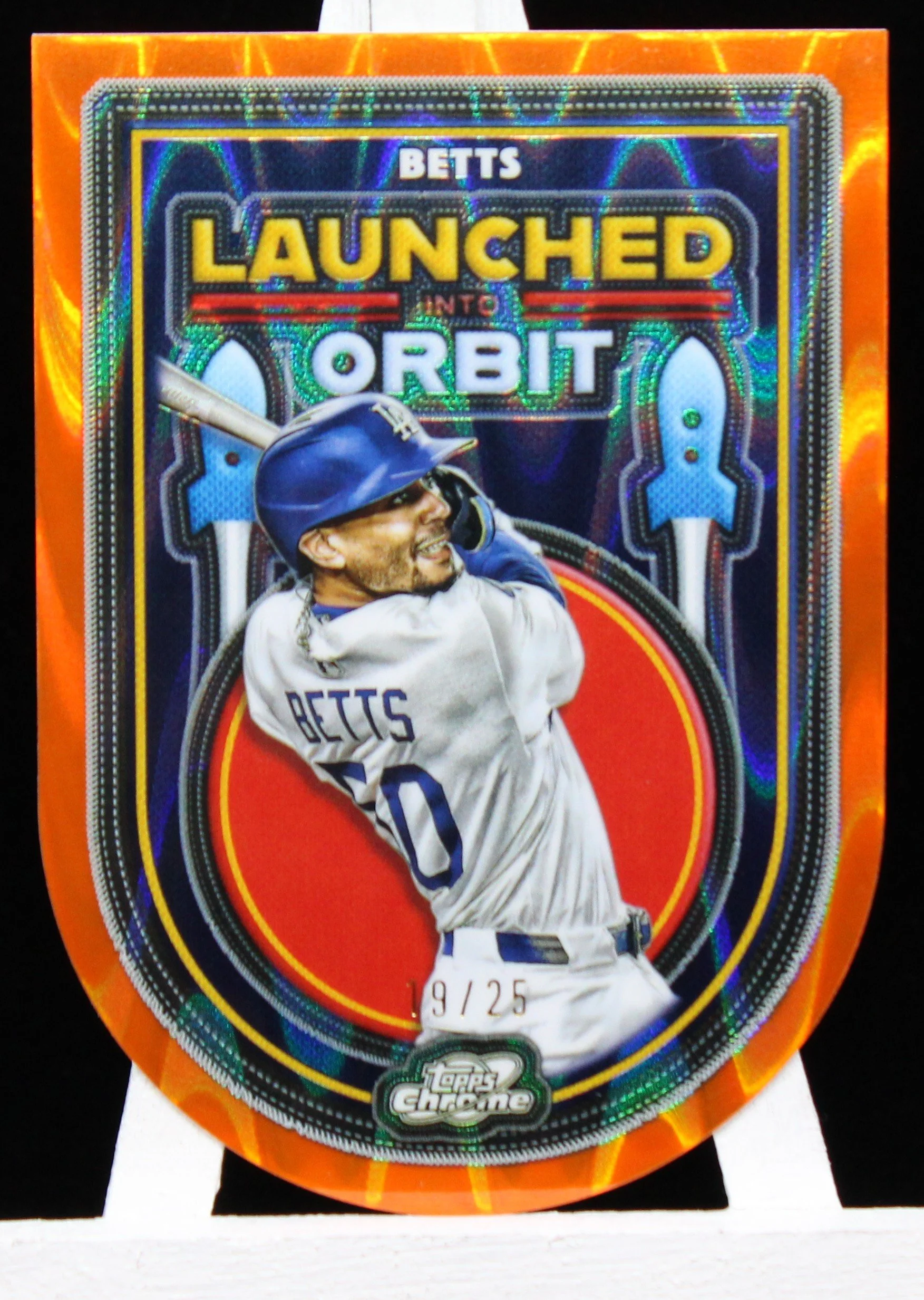 Mookie Betts TC Cosmic 2025 Launched into Orbit Orange F.JPG