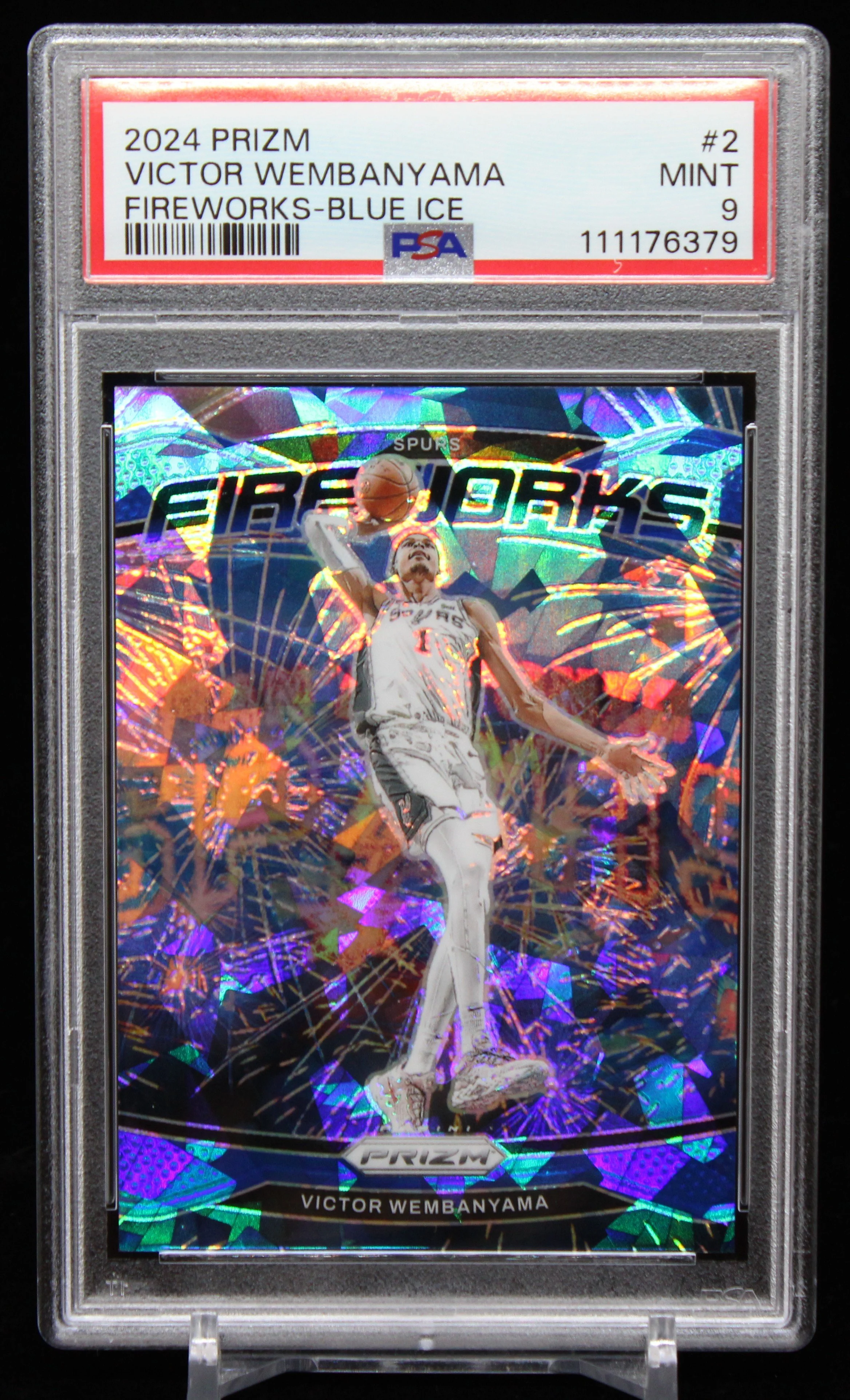 Wemby Prizm 2024-25 Fireworks Blue Ice PSA 9 F.JPG