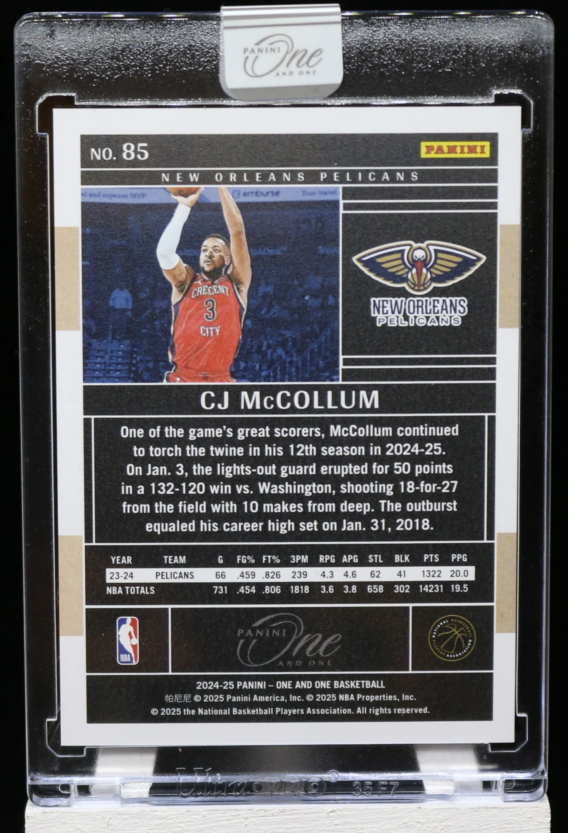 CJ McCollum One & One 24-25 Base Green B.JPG