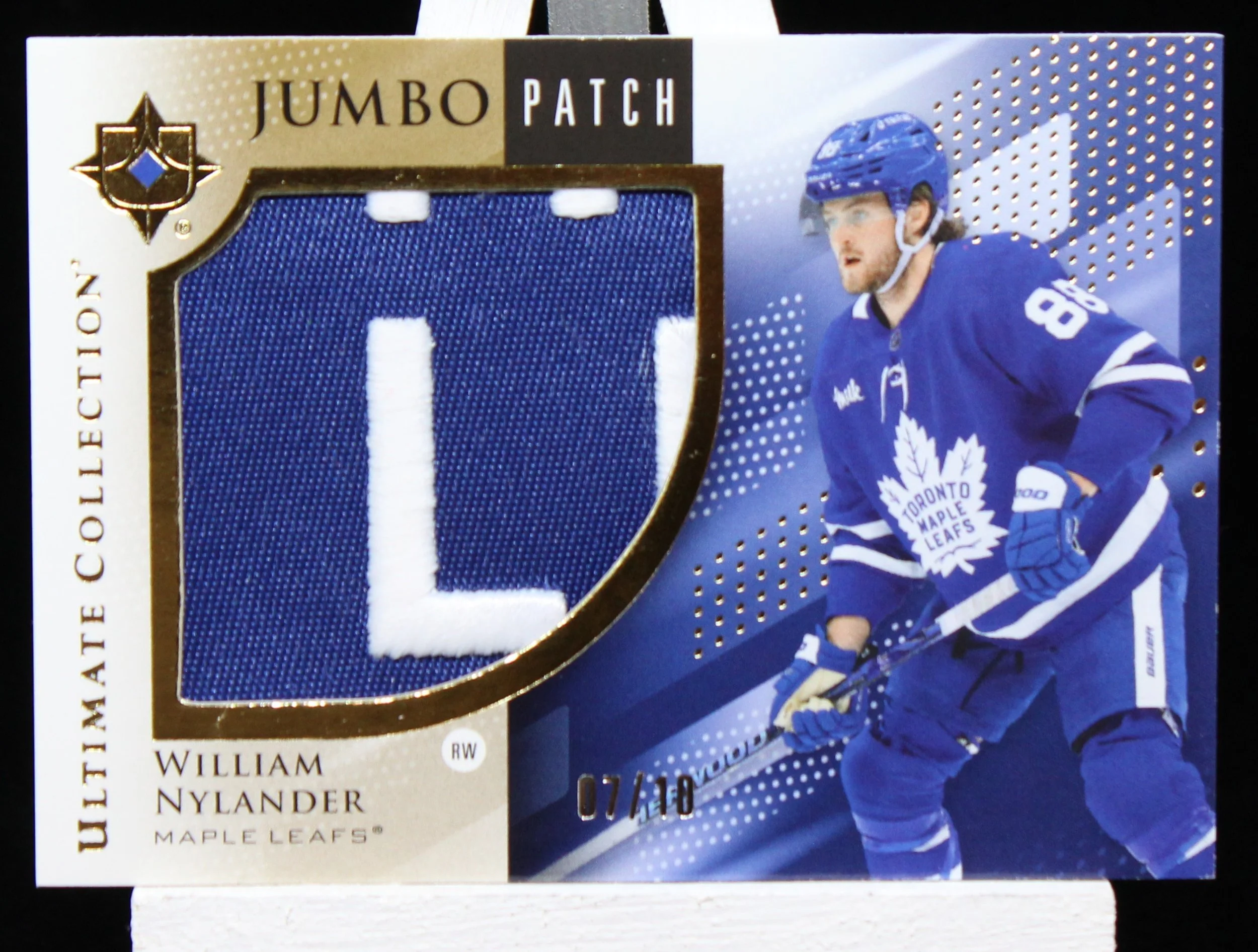 William Nylander UD Ult Coll 24-25 Jumbo Patch F.JPG