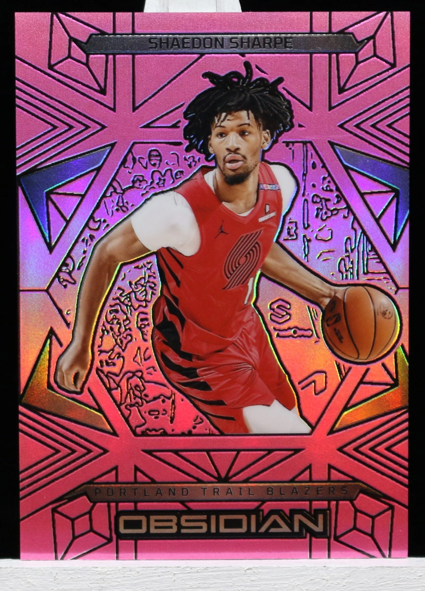 Shaedon Sharpe Obsidian 24-25 Base Pink Flood F.JPG