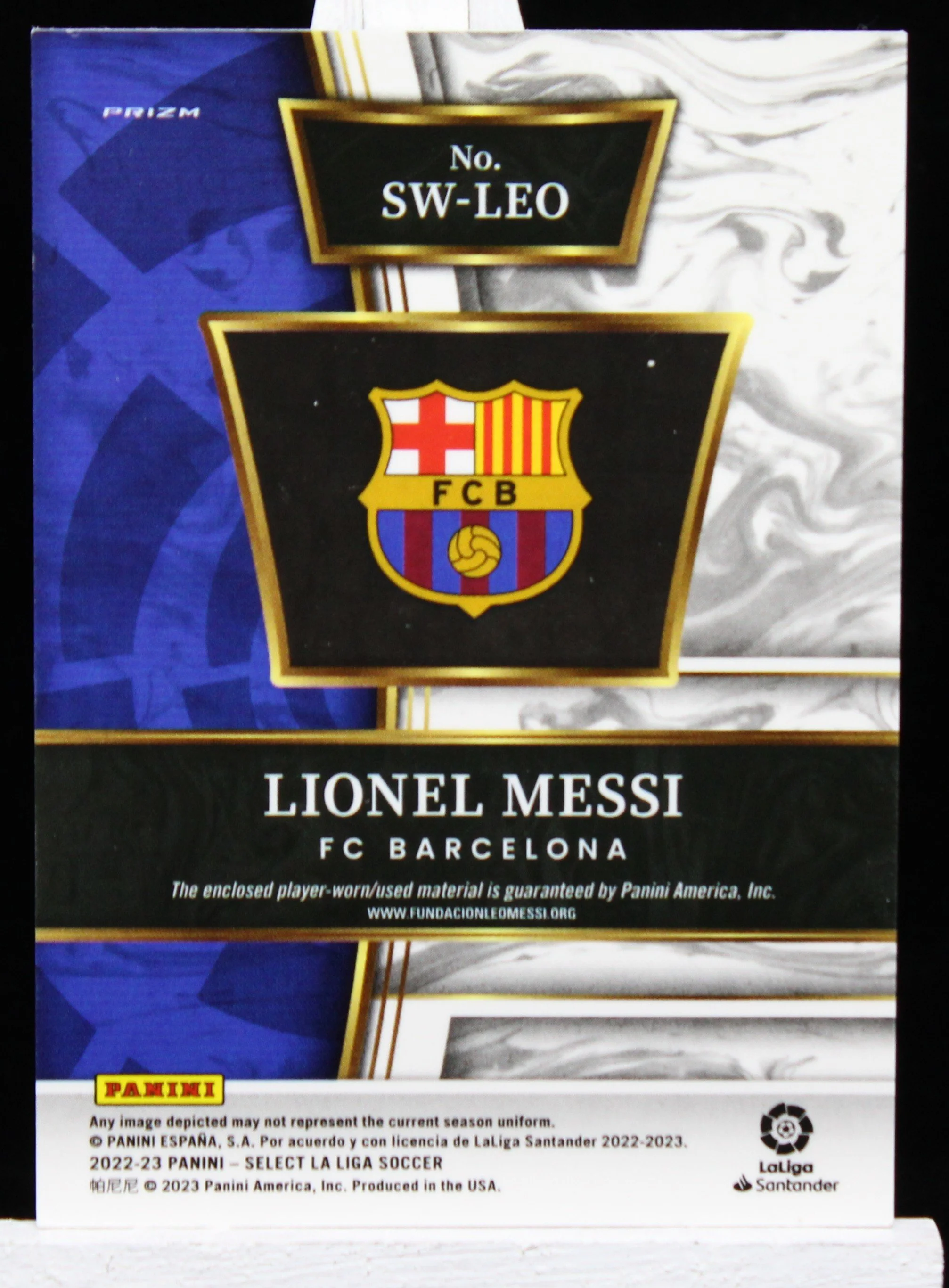 Lionel Messi Select La Liga 22-23 Swatches B.JPG