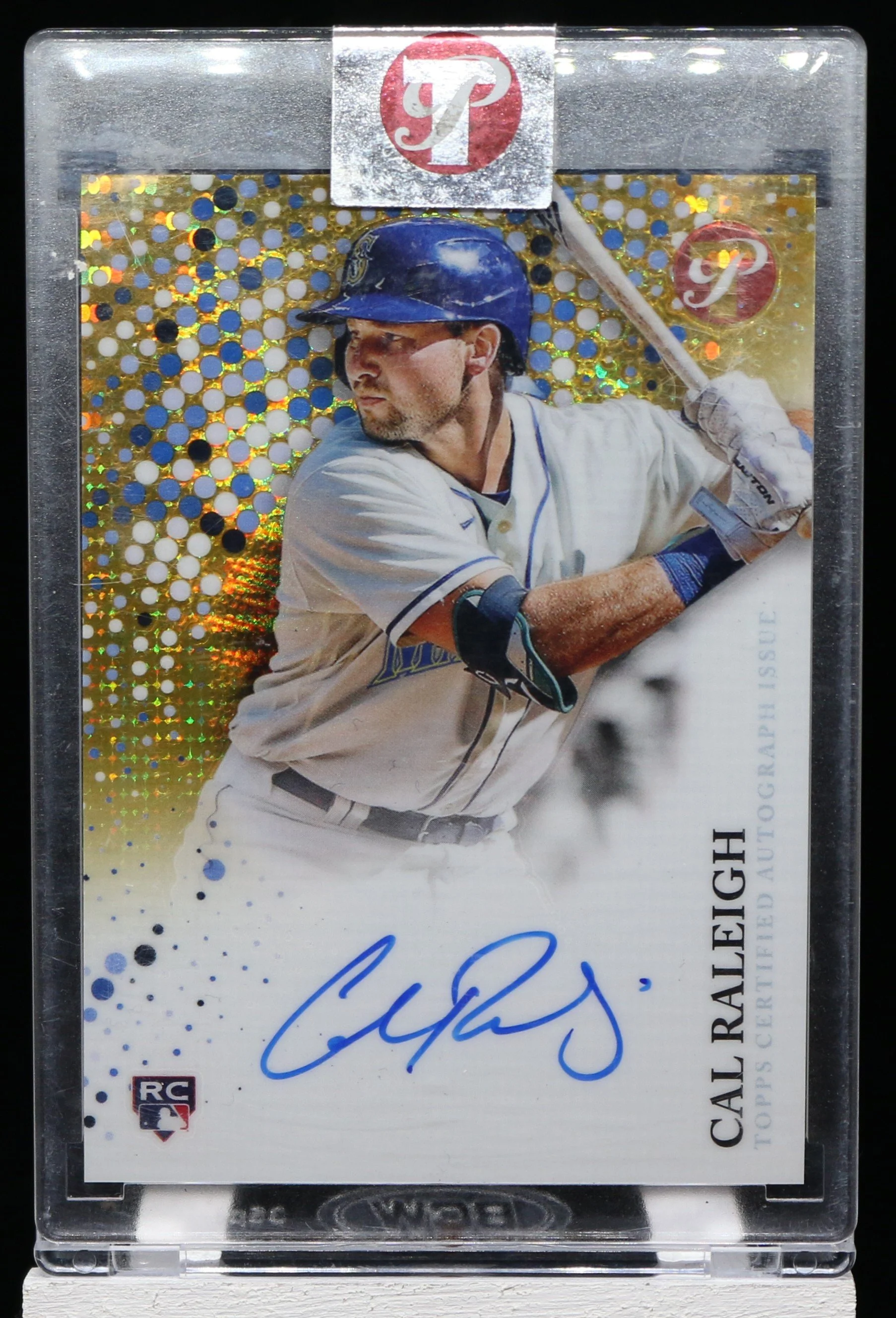 Cal Raleigh Topps Pristine Auto RC Gold F.JPG