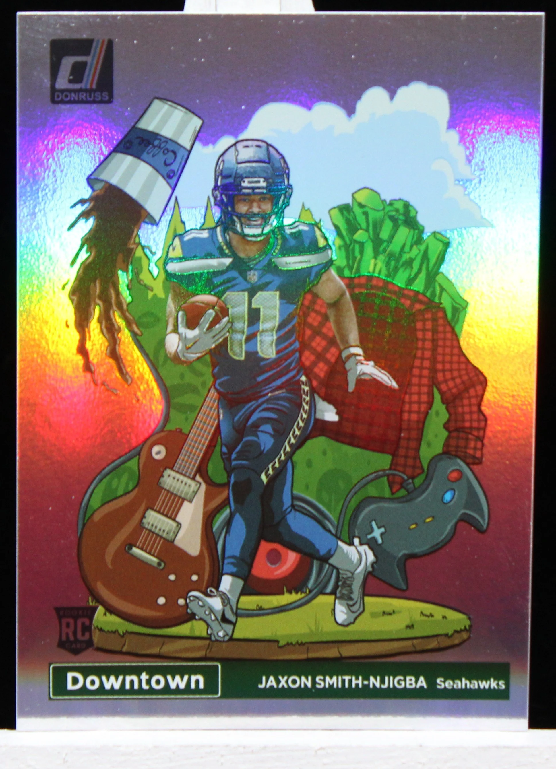 2023 Panini Donruss Jaxon Smith-Njigba Downtown RC #D-15