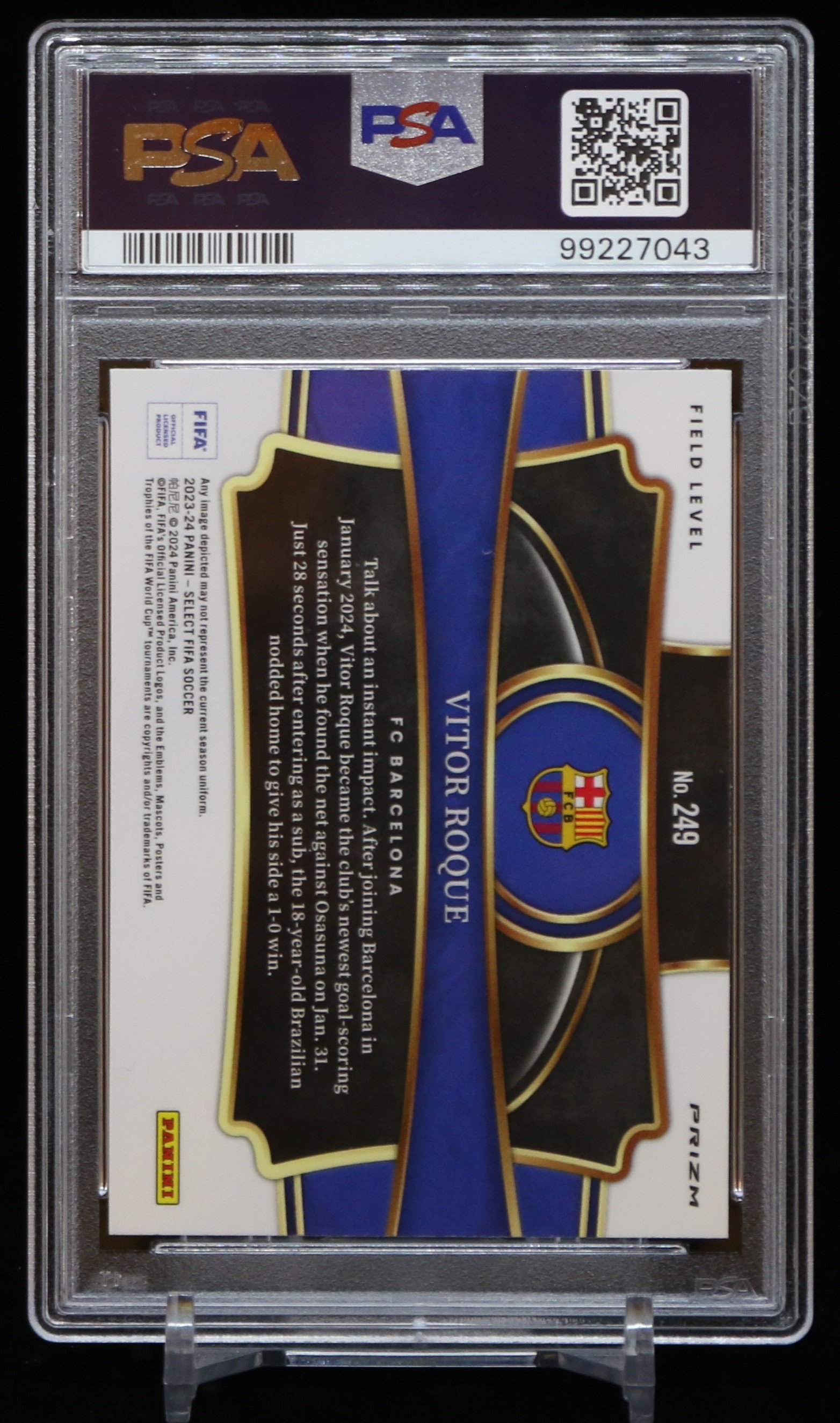 Vitor Roque Select FIFA Field RC Multi-Color PSA 10 B.JPG