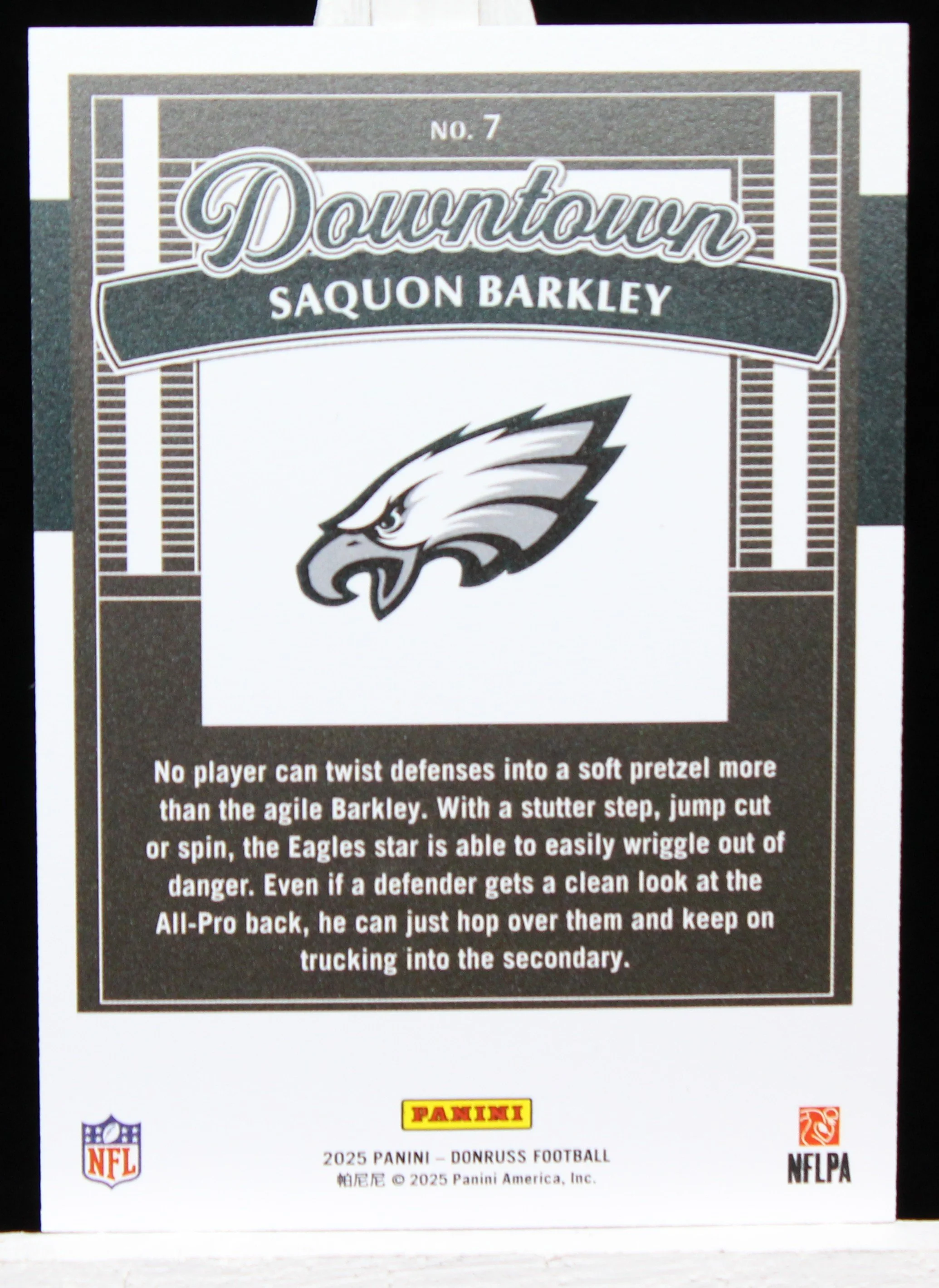 Saquon Barkley Donruss 2025 Downtown B.JPG