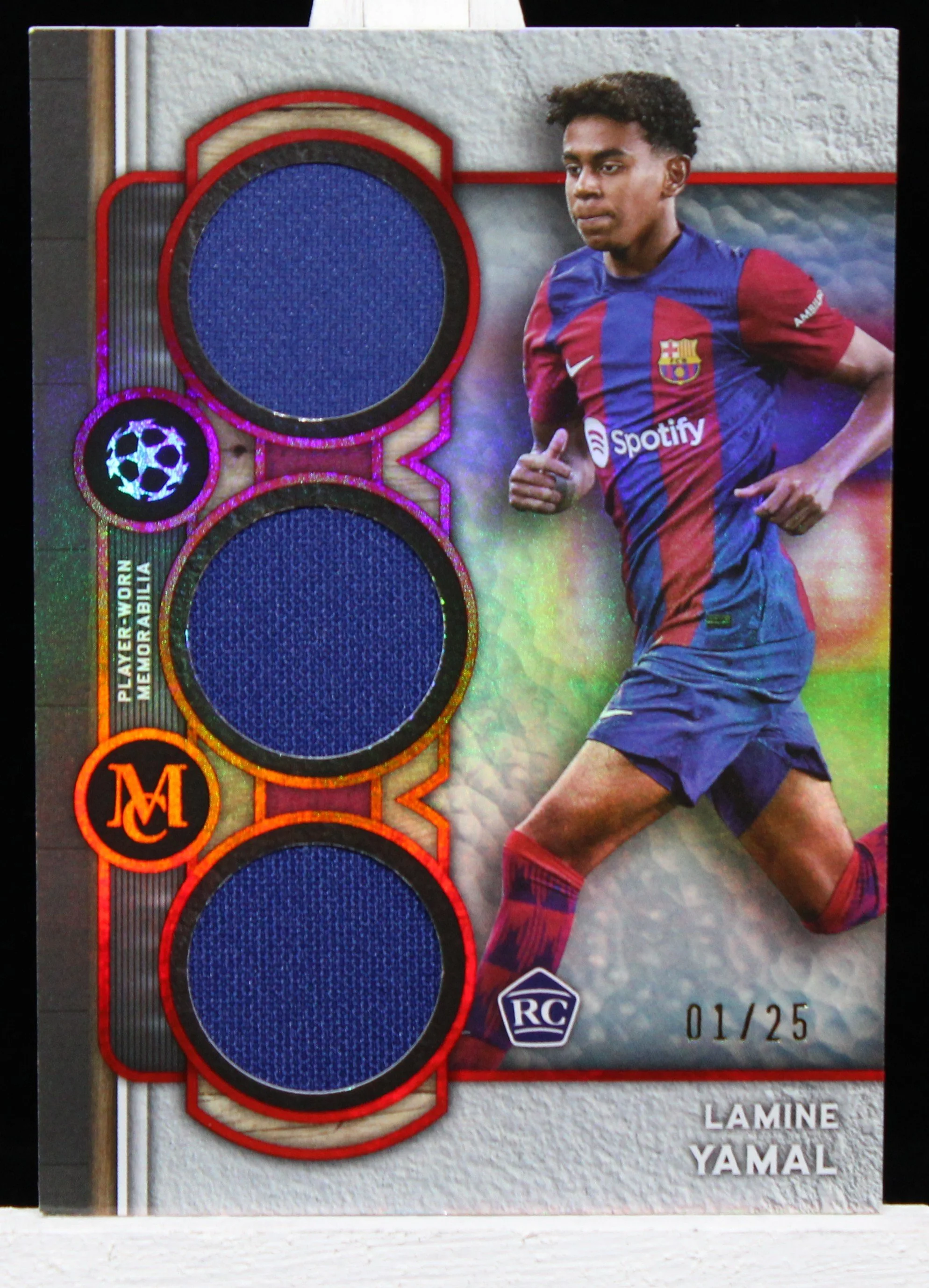Lamine Yamal Museum Triple Relic RC F.JPG