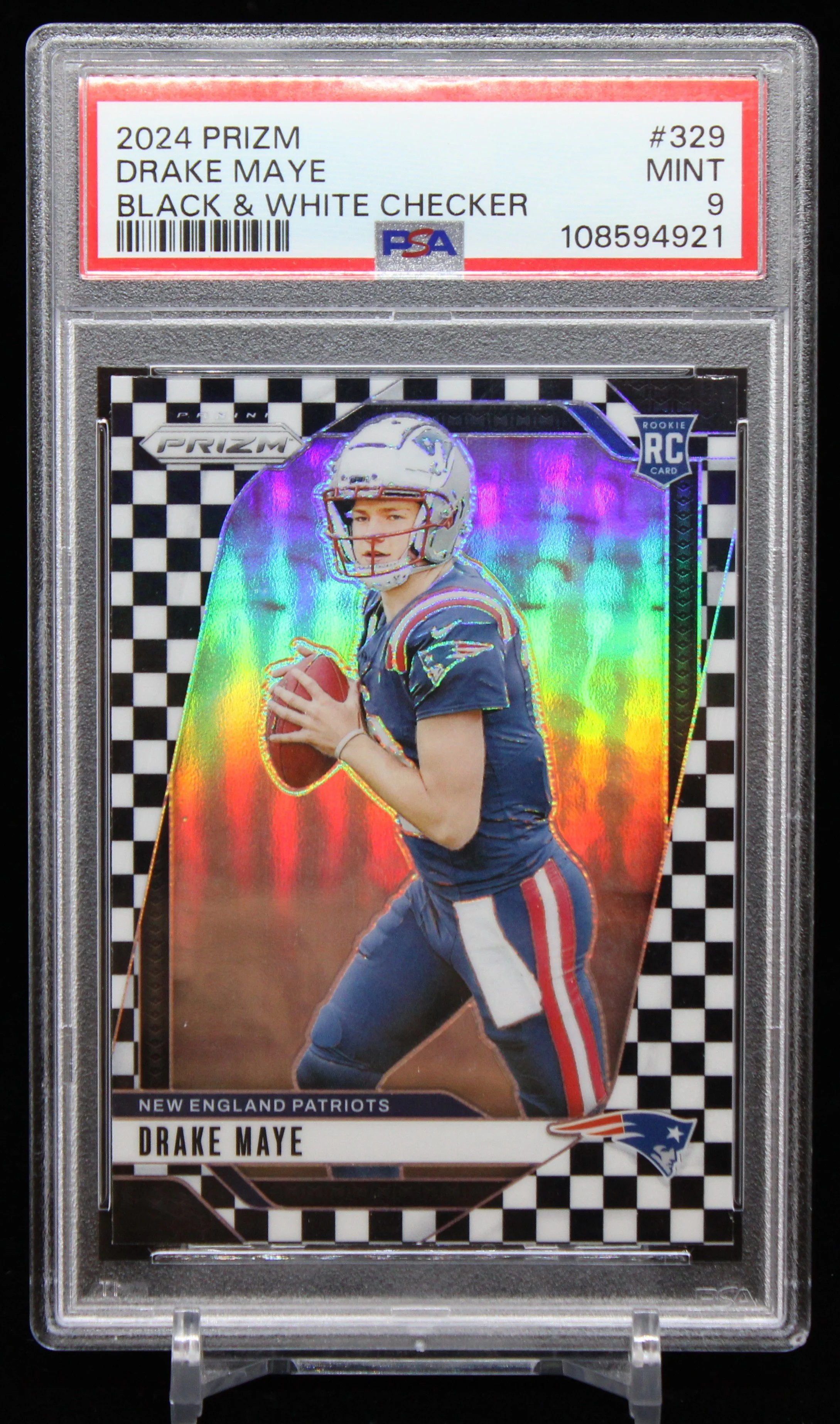 2024 Panini Prizm Drake Maye RC #329