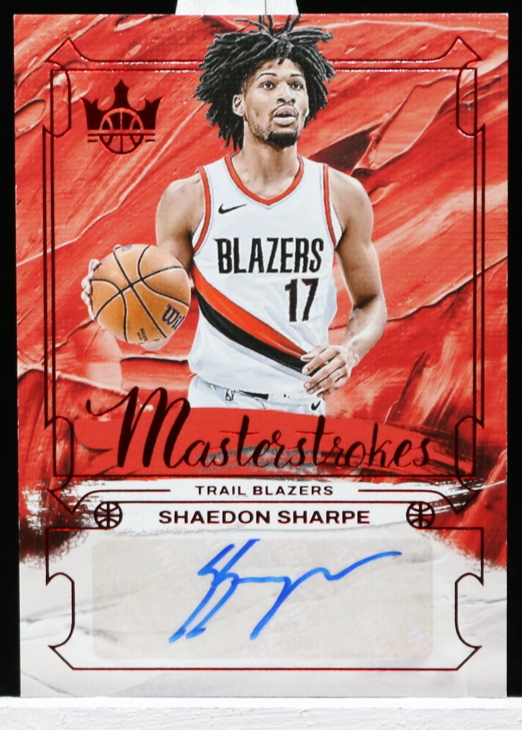 2024-25 Panini Court Kings Shaedon Sharpe Masterstrokes #MS-SHP