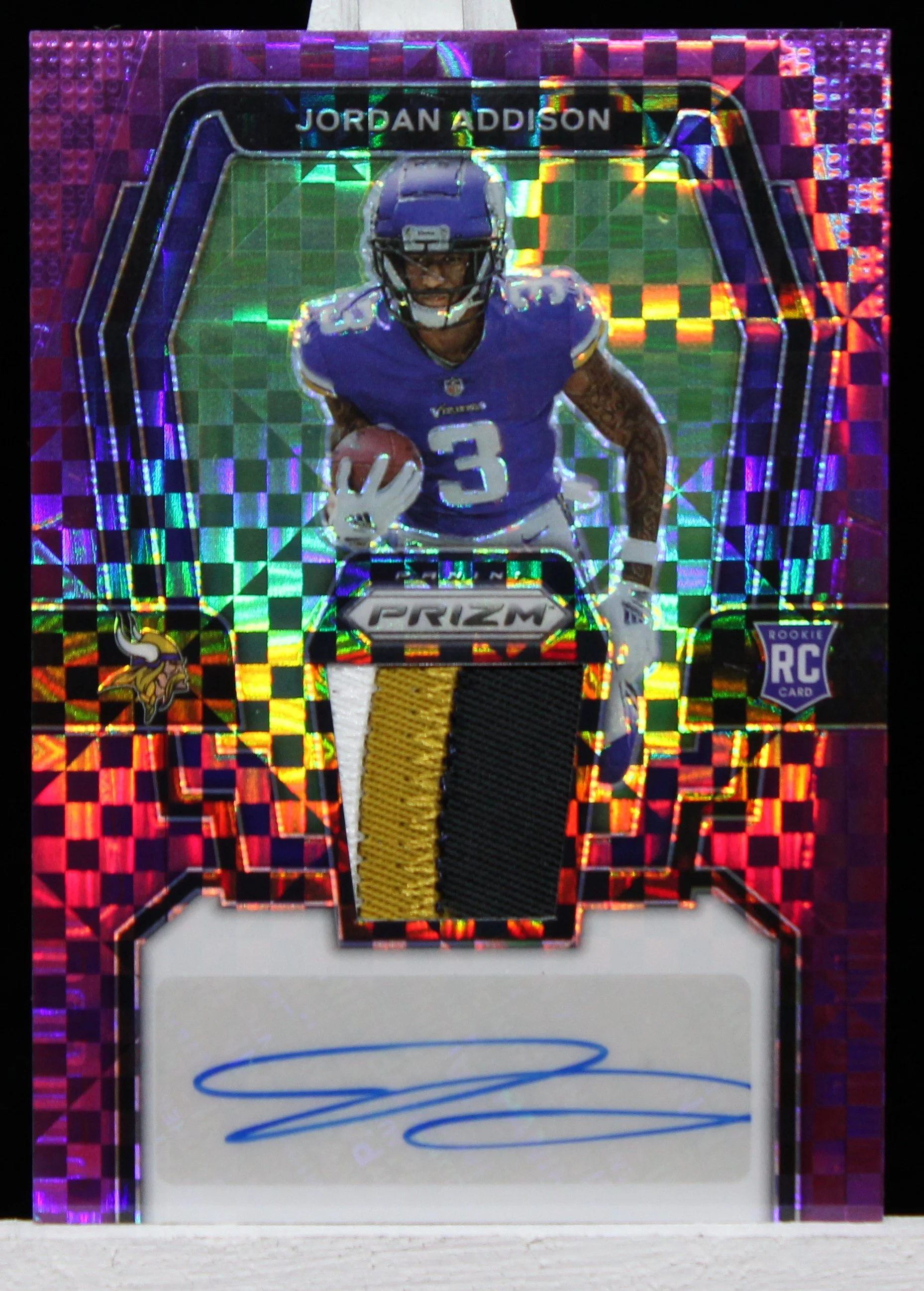 Jordan Addison Prizm RPA Purple Power F.JPG