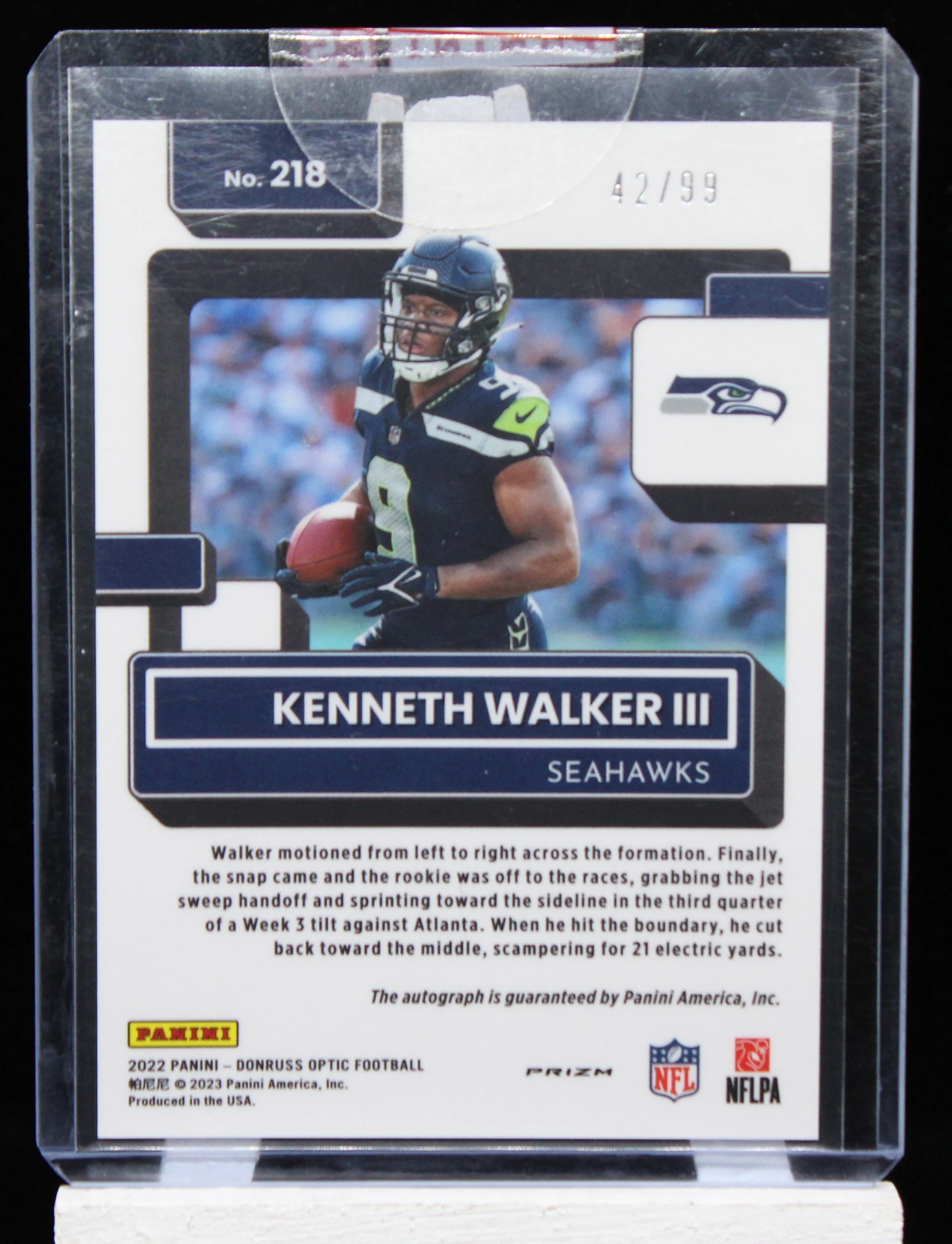 Kenneth Walker Optic Rated Rookie Auto Blue B.JPG