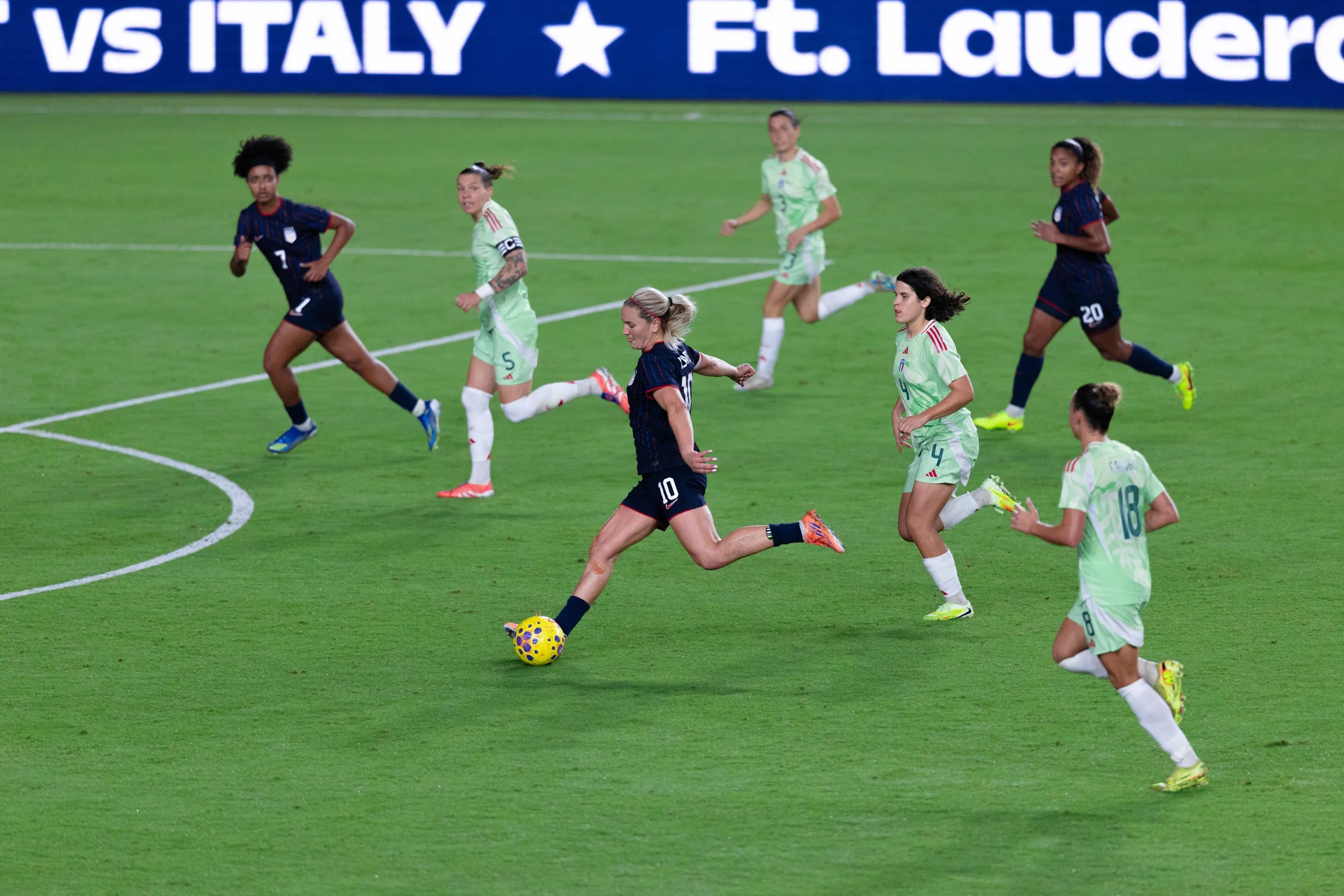 USWNT vs Italy