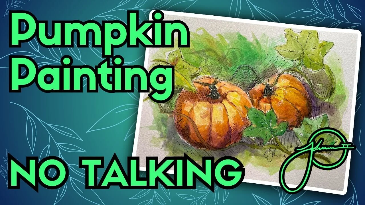 I tried something new here and made a video without talking! I just left the sound of my tools and some quiet music to accompany you as you watch me paint in real time!! It may not be a video for everyone but if you struggle to sleep at night it may 