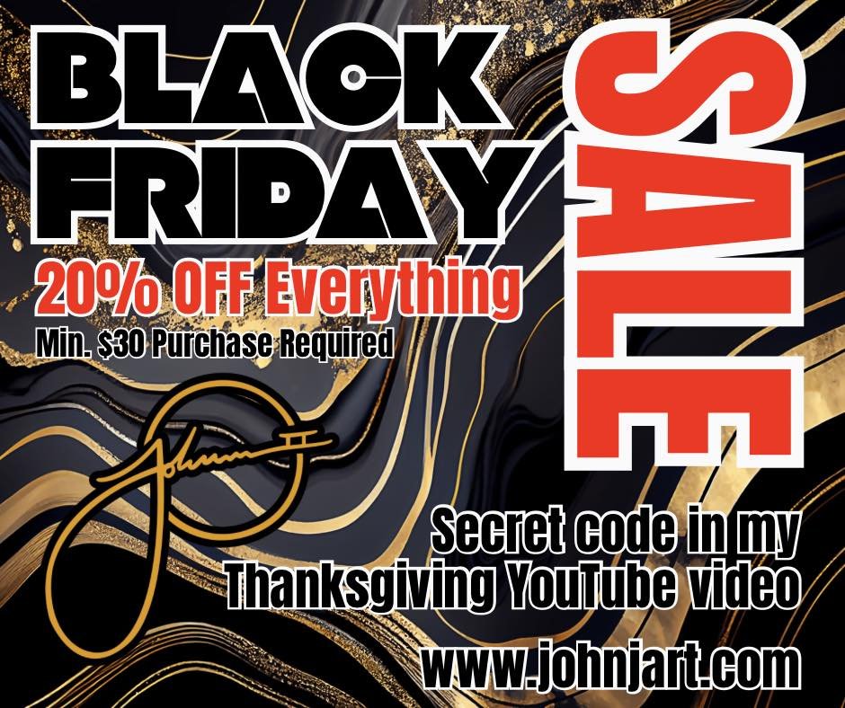 It&rsquo;s holiday season! That means it&rsquo;s time for holiday deals!! 

This whole Black Friday weekend through until cyber Monday you can get a 20% discount on ANYTHING on my website! 

Here&rsquo;s the catch. You have to find out what the secre