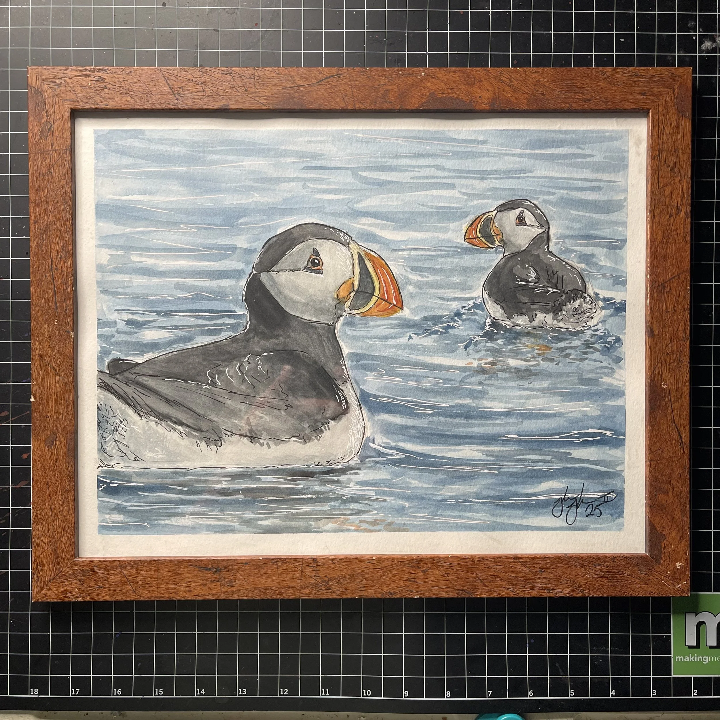 Puffin Pair