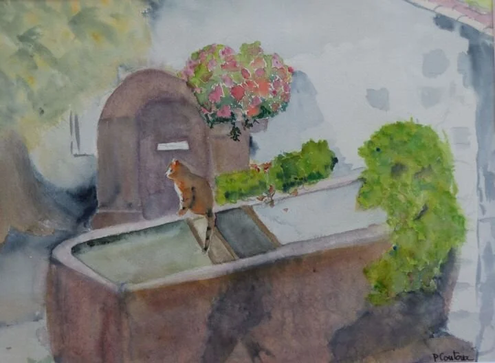 Le chat et la fontaine