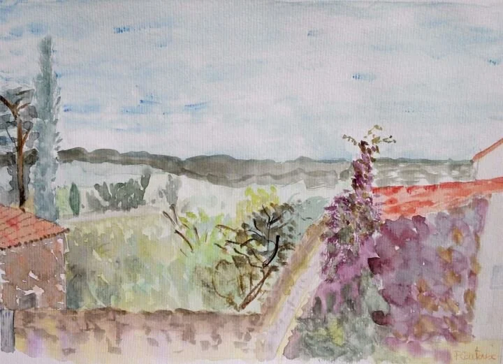 Lac de Berre et village du sud