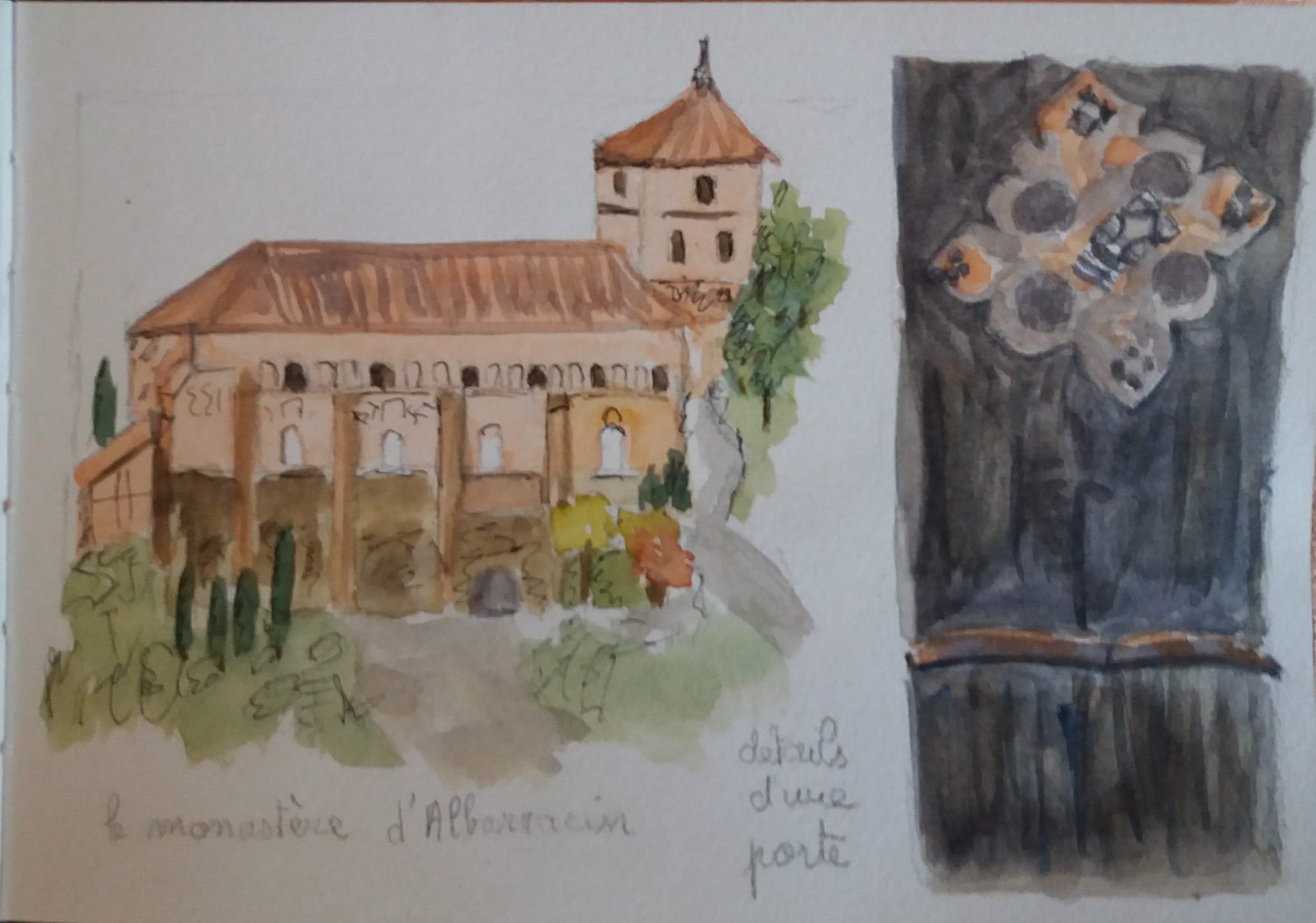 monastère et détail porte albarracin.jpg