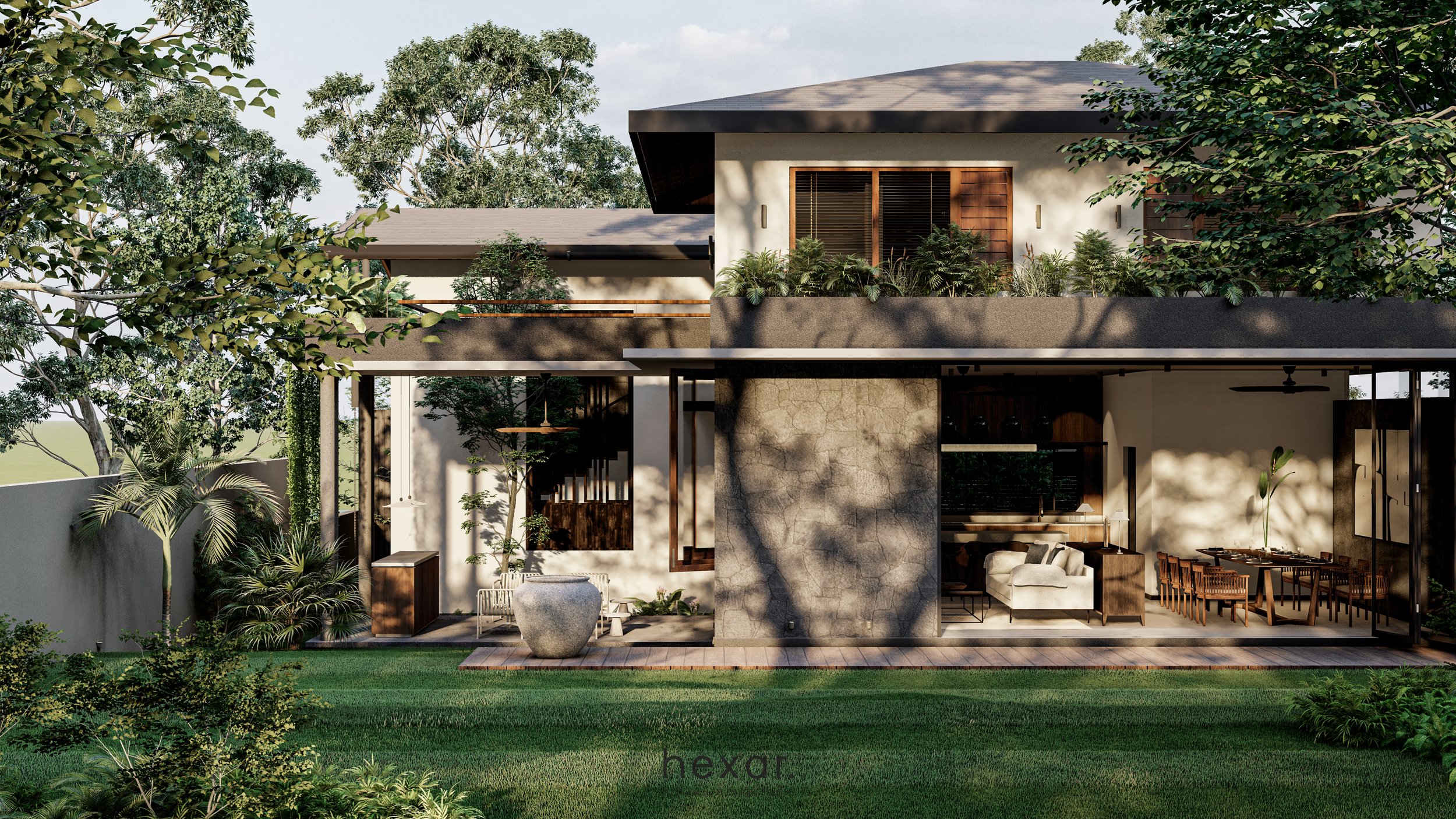 Lake Road Residence  .  In progress