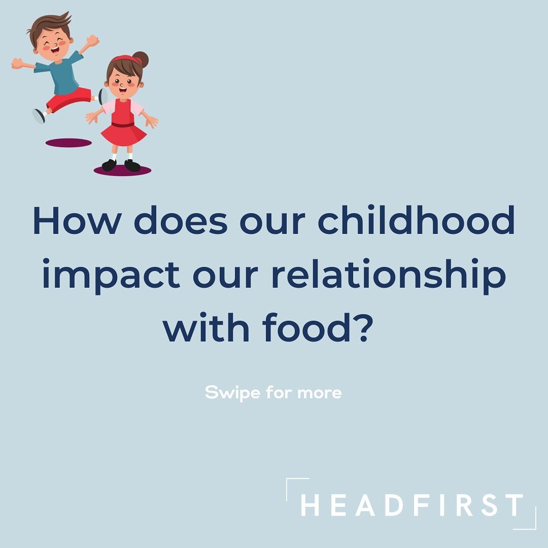 CHILDHOOD EXPERIENCES AND EATING ISSUES

Childhood is an incredibly important time. Our brains are like sponges and we take on a lot of information. When we are children, our brains are still forming, and the experiences we have growing up can impact