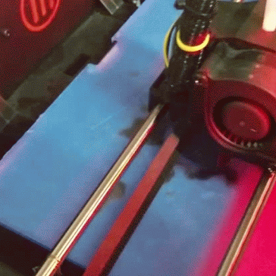 Musixmatch logo 3d print.gif