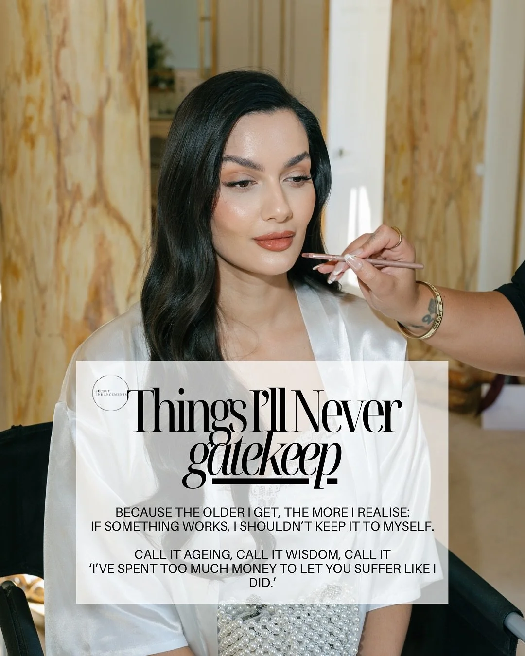 NO GATE KEEPING HERE ⛔️

I&rsquo;ve been through the retinol reactions and tried all of the dark circles treatments that don&rsquo;t work - so you don&rsquo;t have to!

IPRF for your fine lines + dark circles is a game changer, but combine it with mi